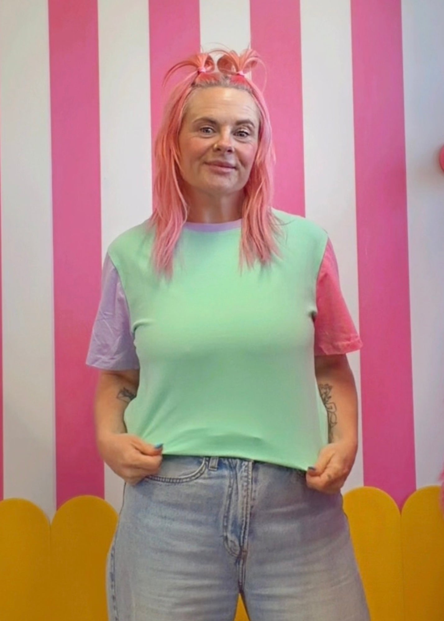 Cotton Candy Oversize Tee