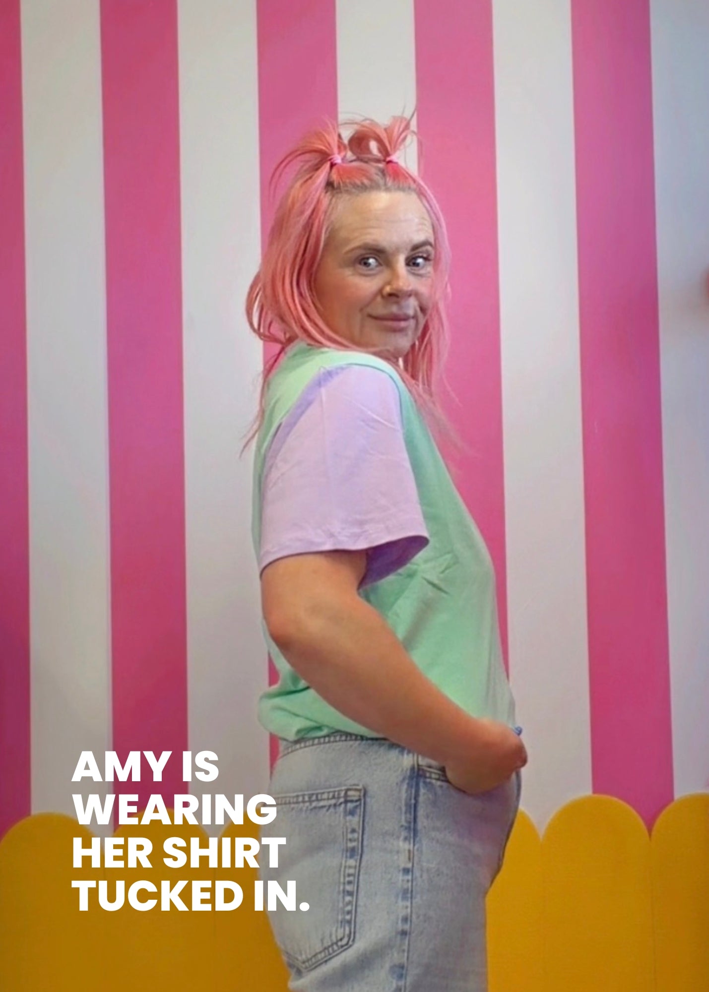 Cotton Candy Oversize Tee