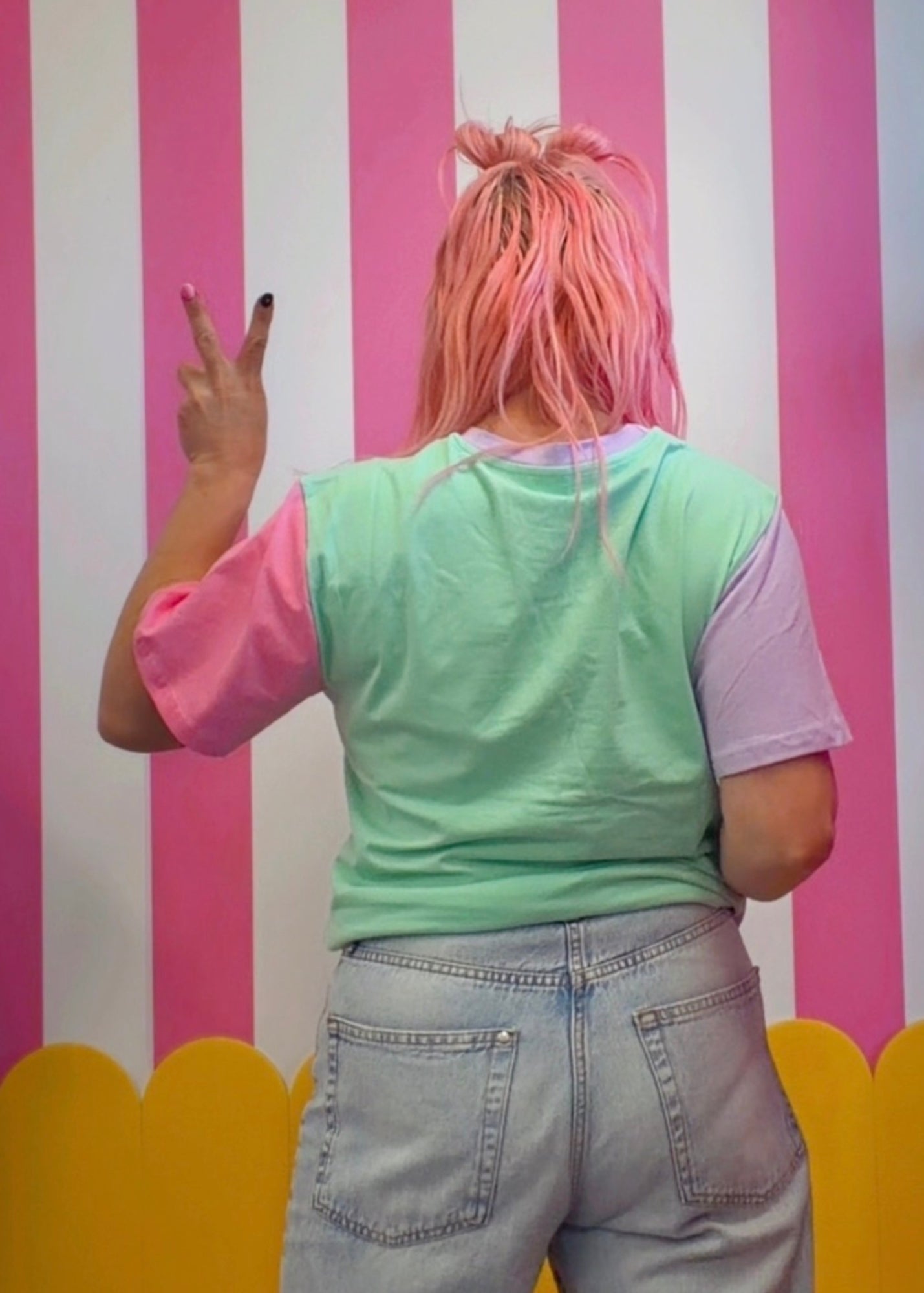Cotton Candy Oversize Tee