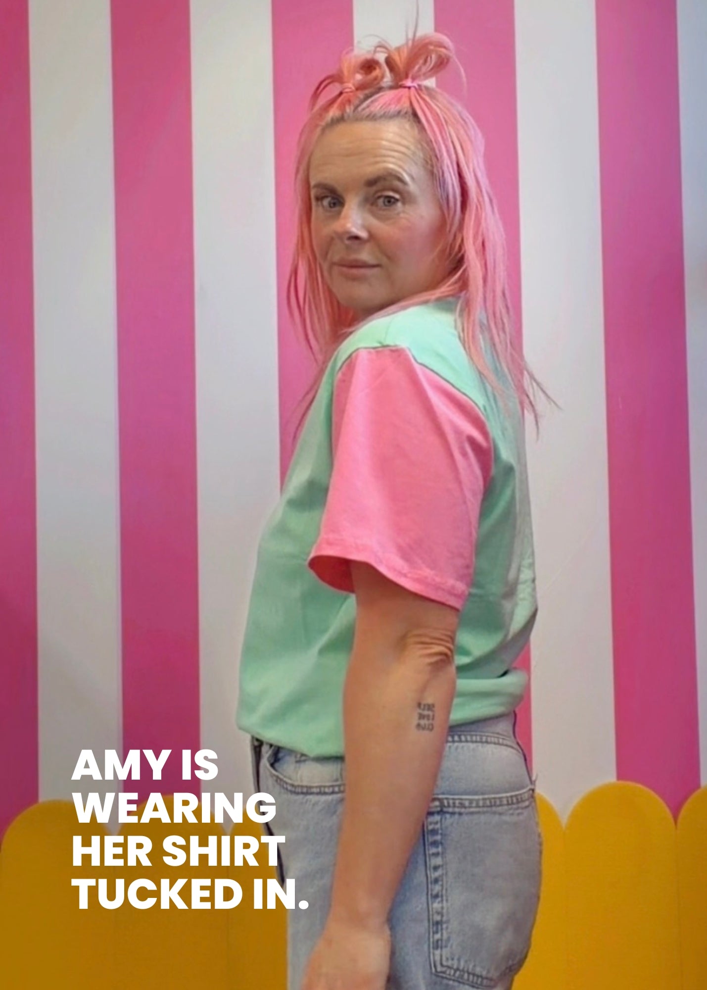 Cotton Candy Oversize Tee