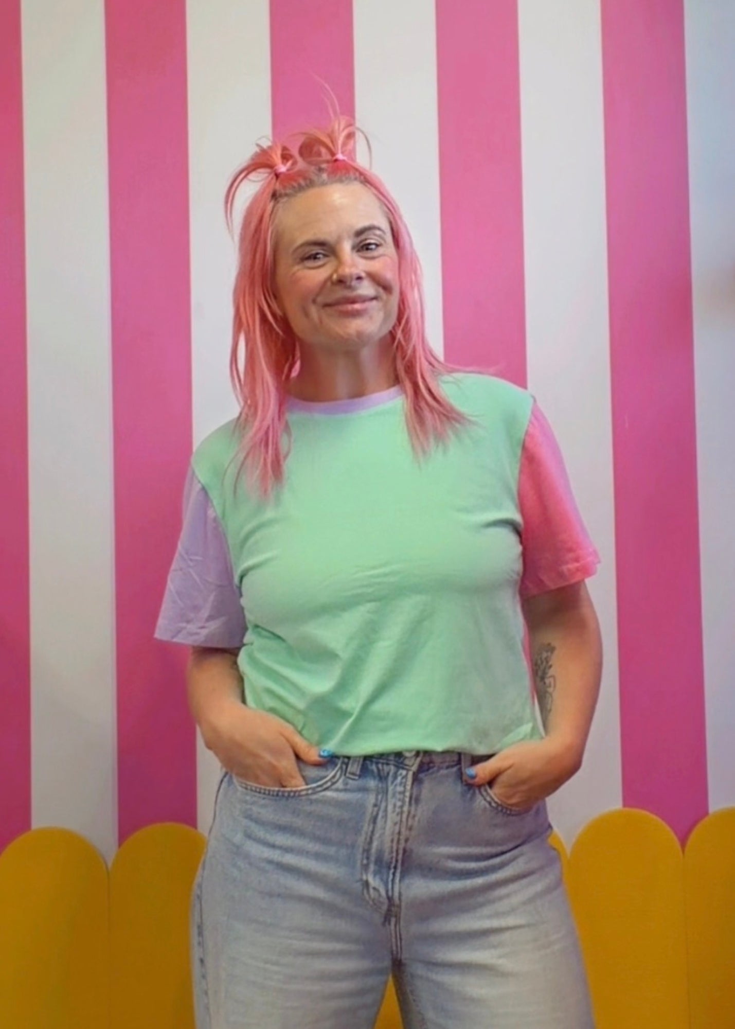 Cotton Candy Oversize Tee
