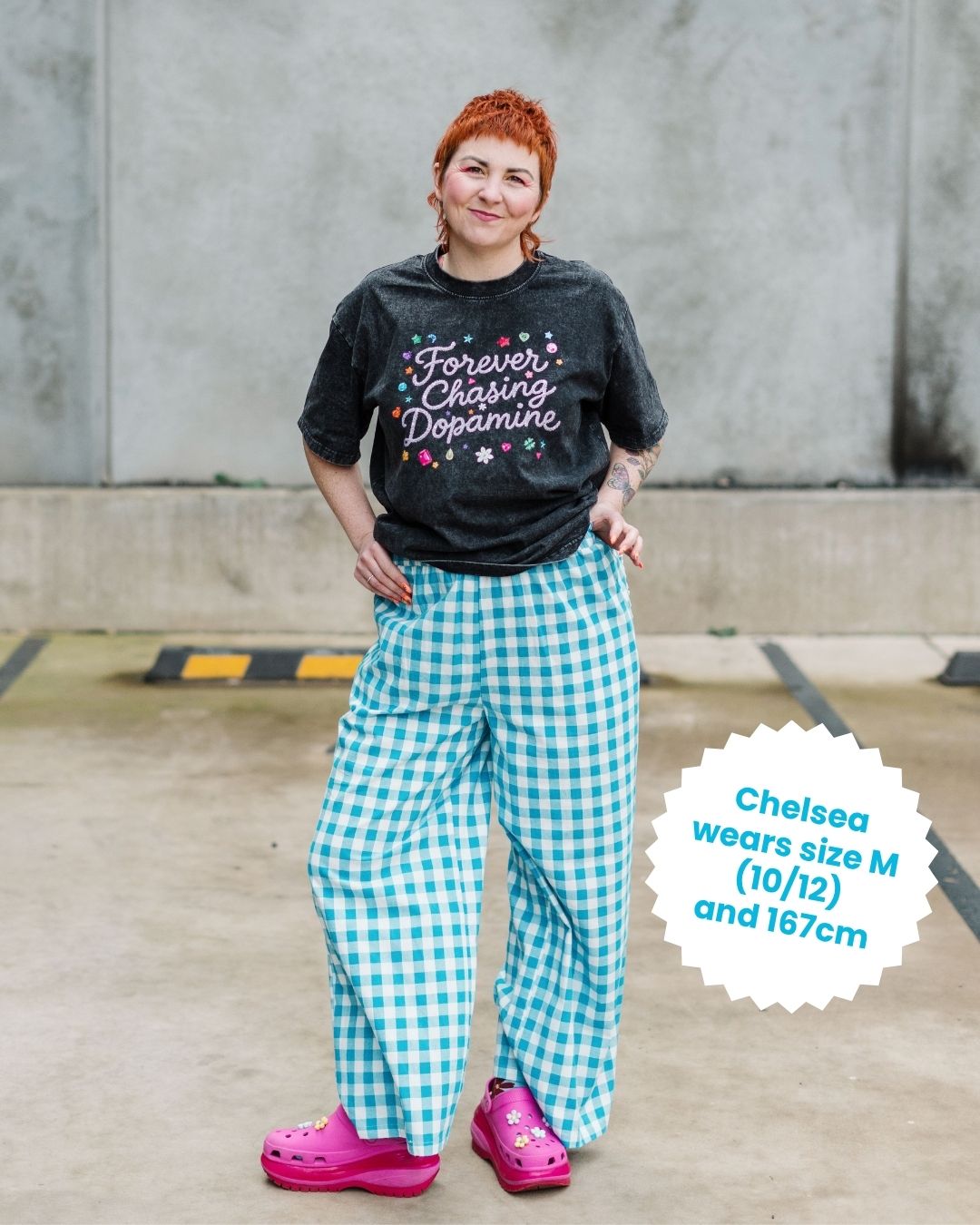 Blue Gingham Pants - ONLINE 22nd Sept
