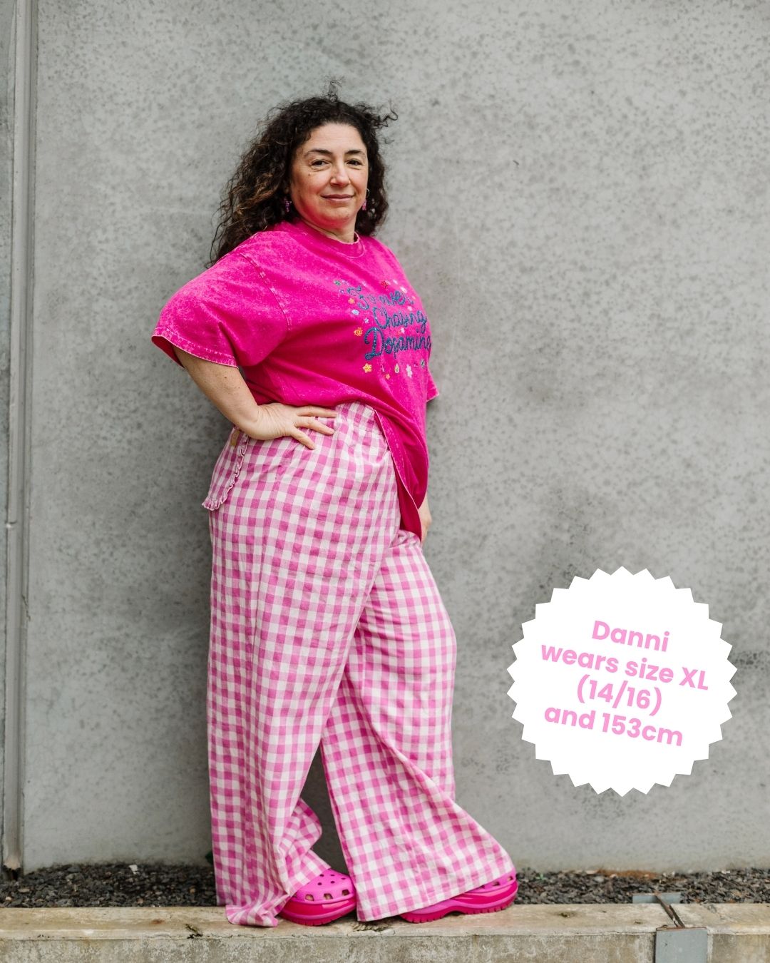 Pink Gingham Pants - ONLINE 22nd Sept