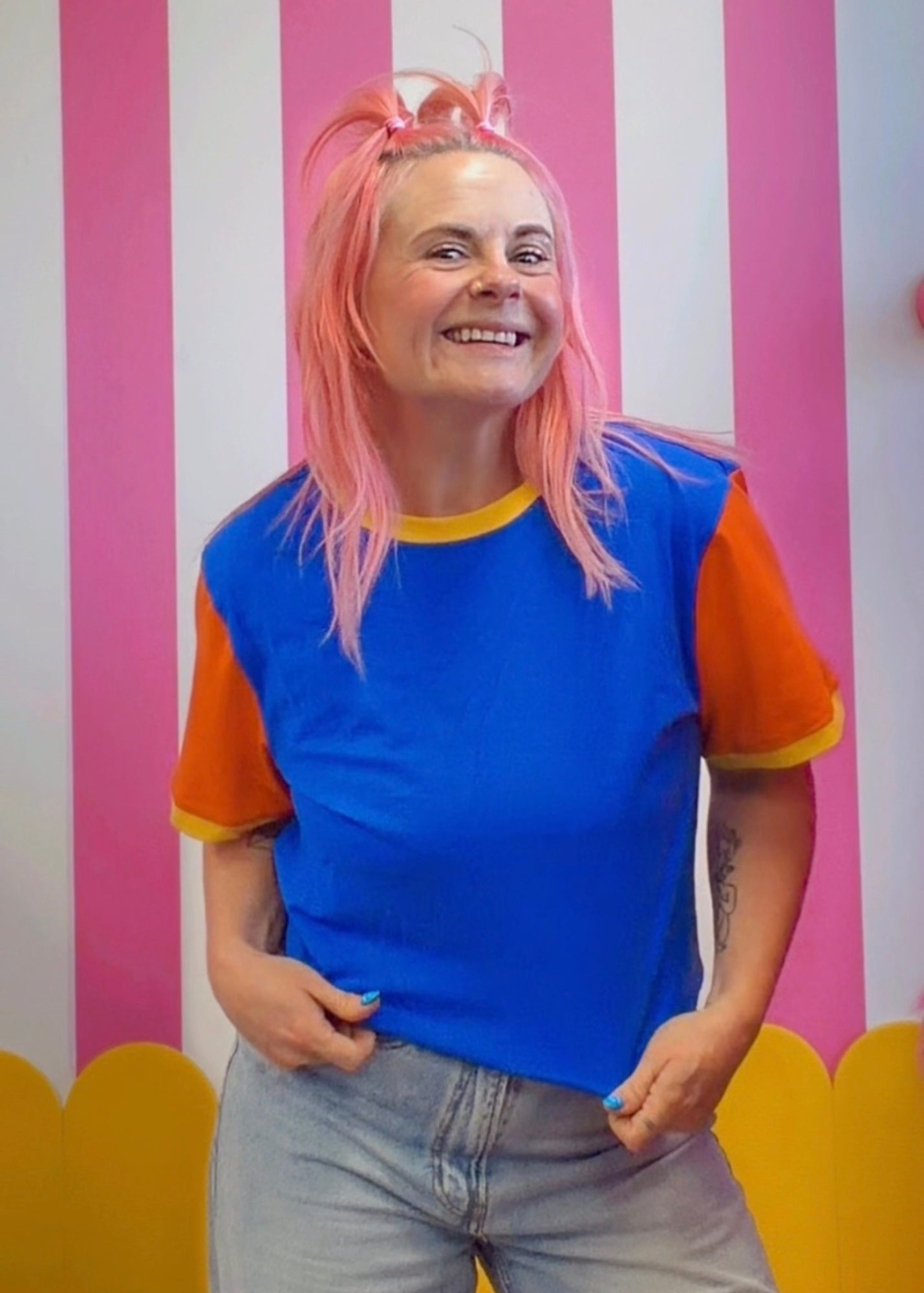 Primary Colours Oversize Tee
