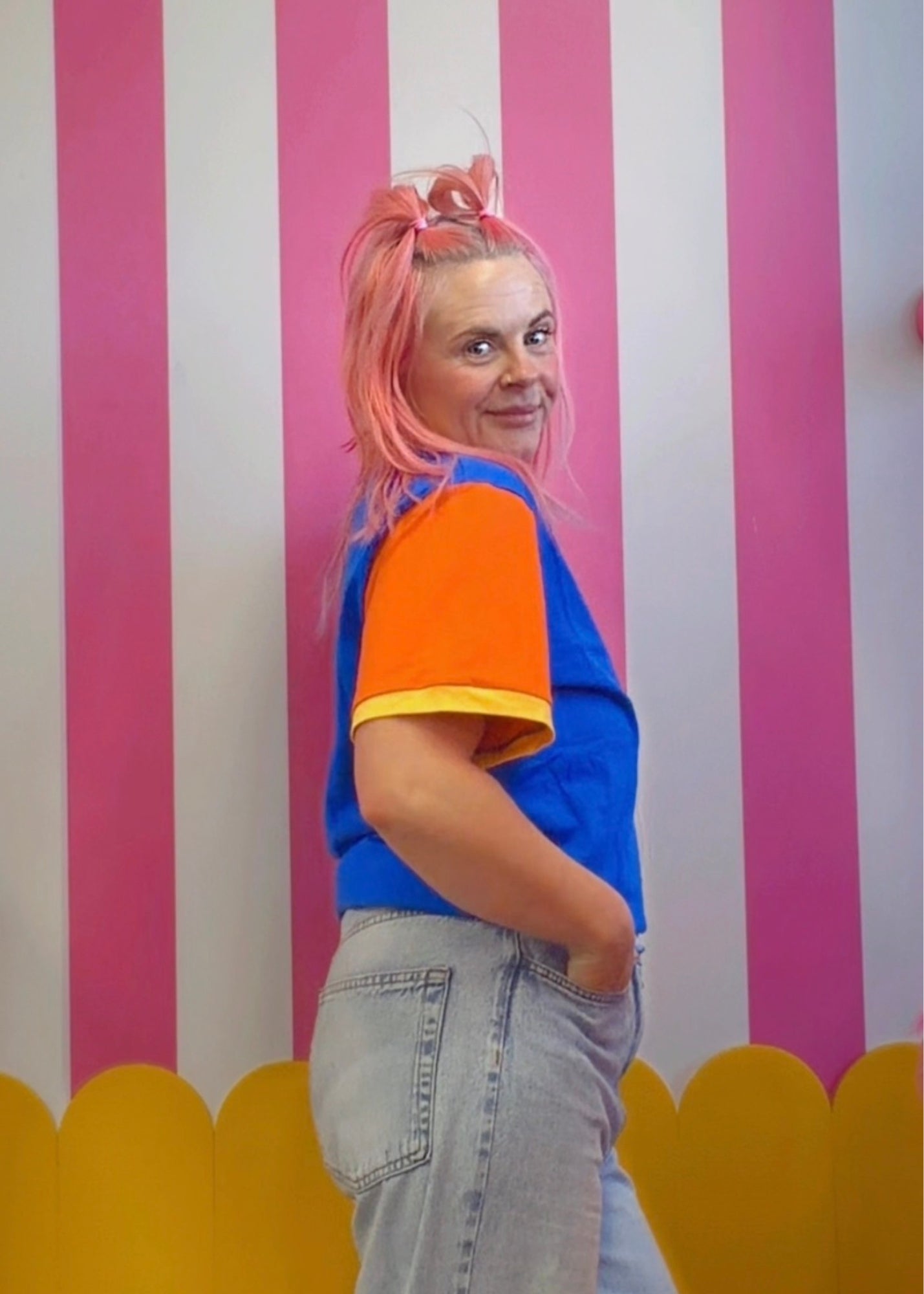 Primary Colours Oversize Tee