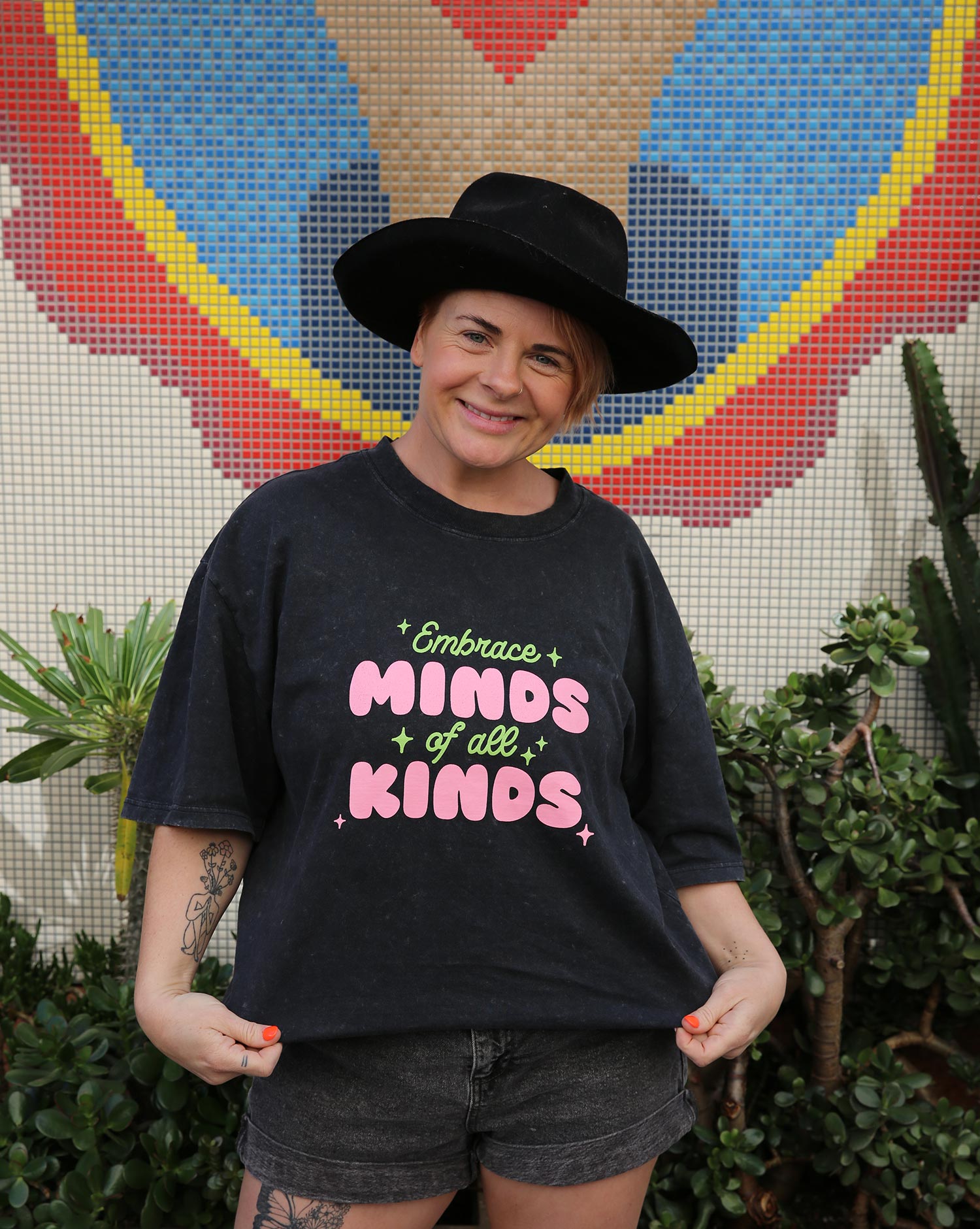 Embrace Minds of All Kinds Oversize Tee