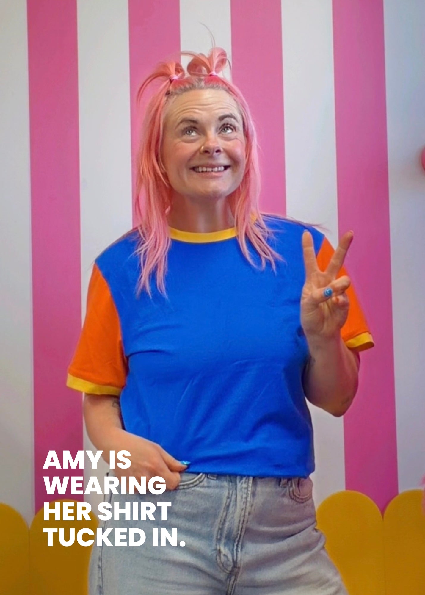 Primary Colours Oversize Tee