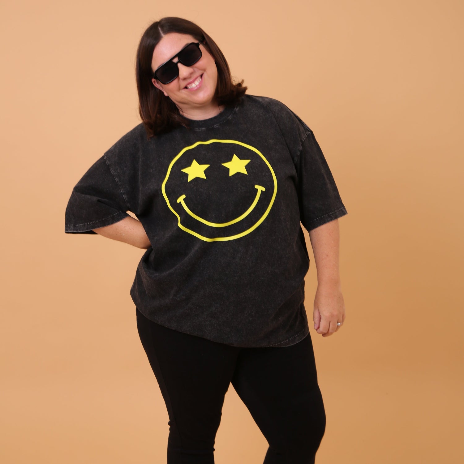 Chaotic Tee Black Oversize tee