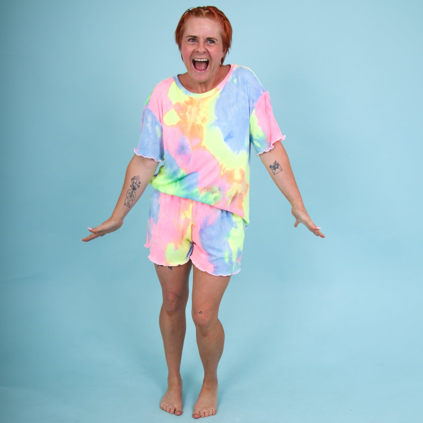 Summer Tie Dye Pyjamas