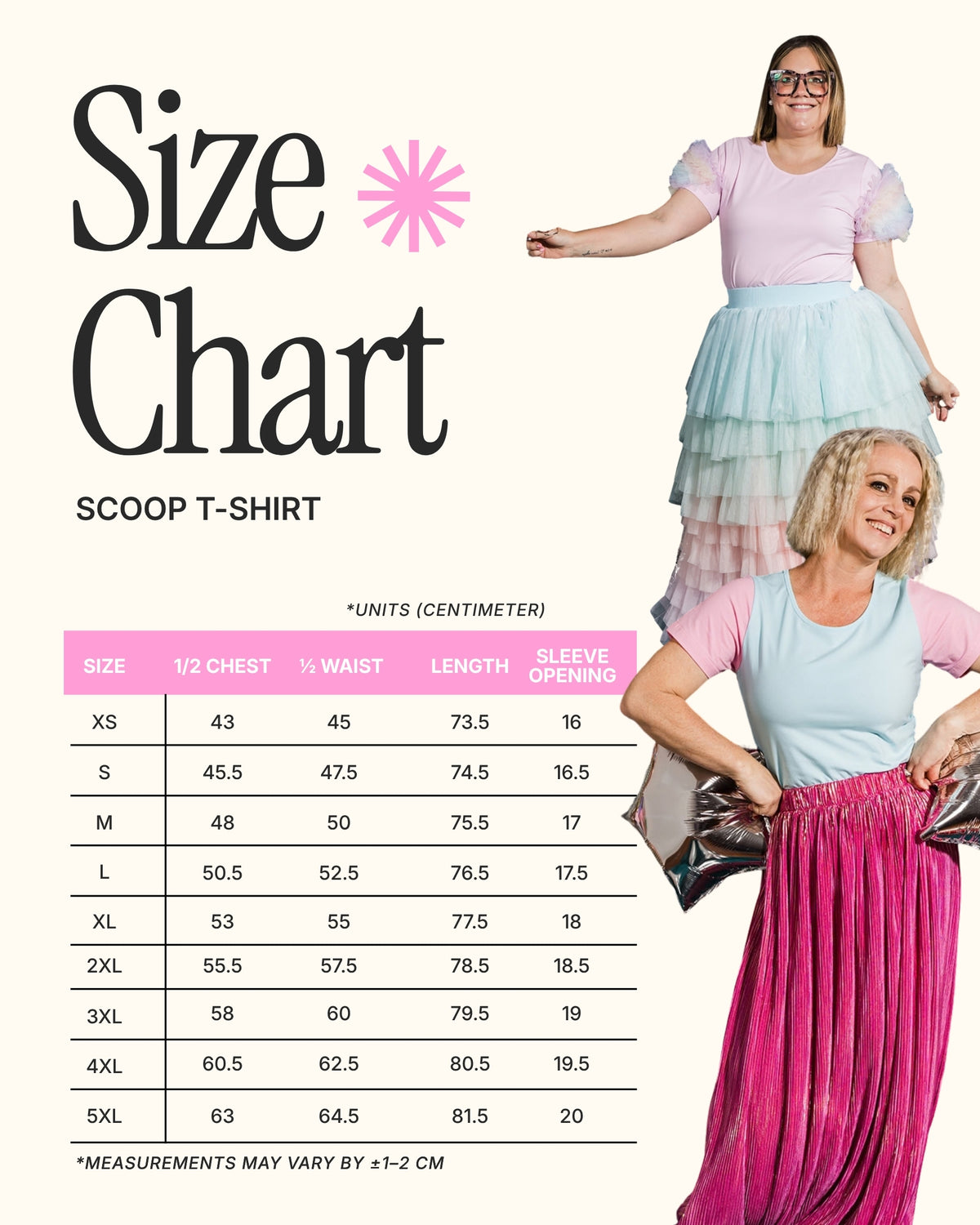 Blue & Pink Scoop Tee - ONLINE OCT 15!