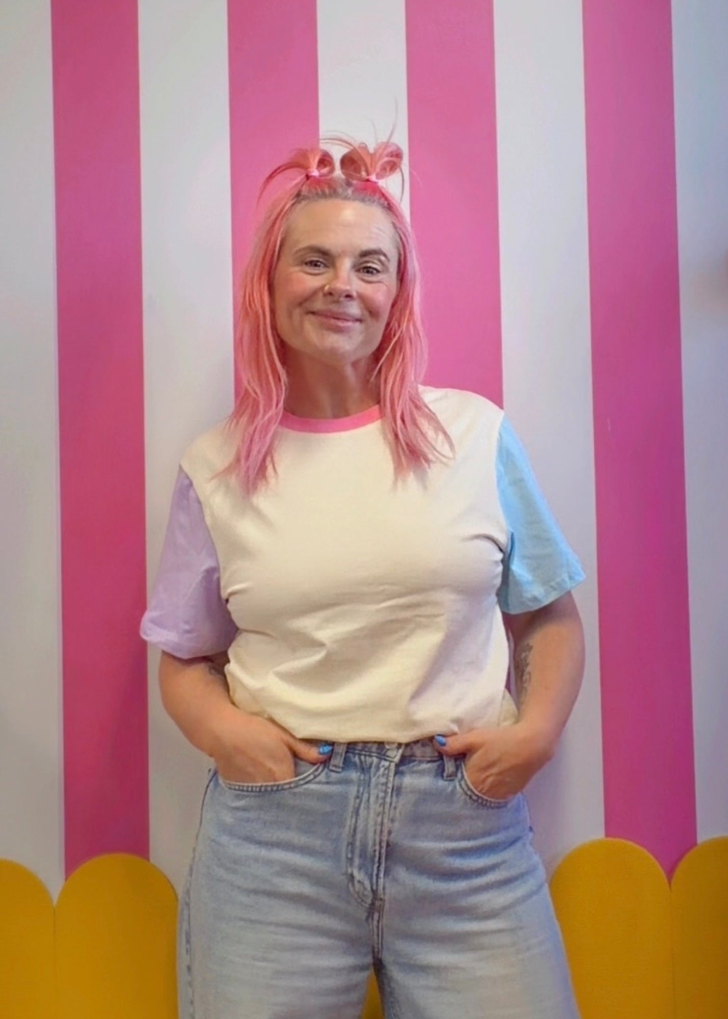 Pastel Dreams Oversize Tee