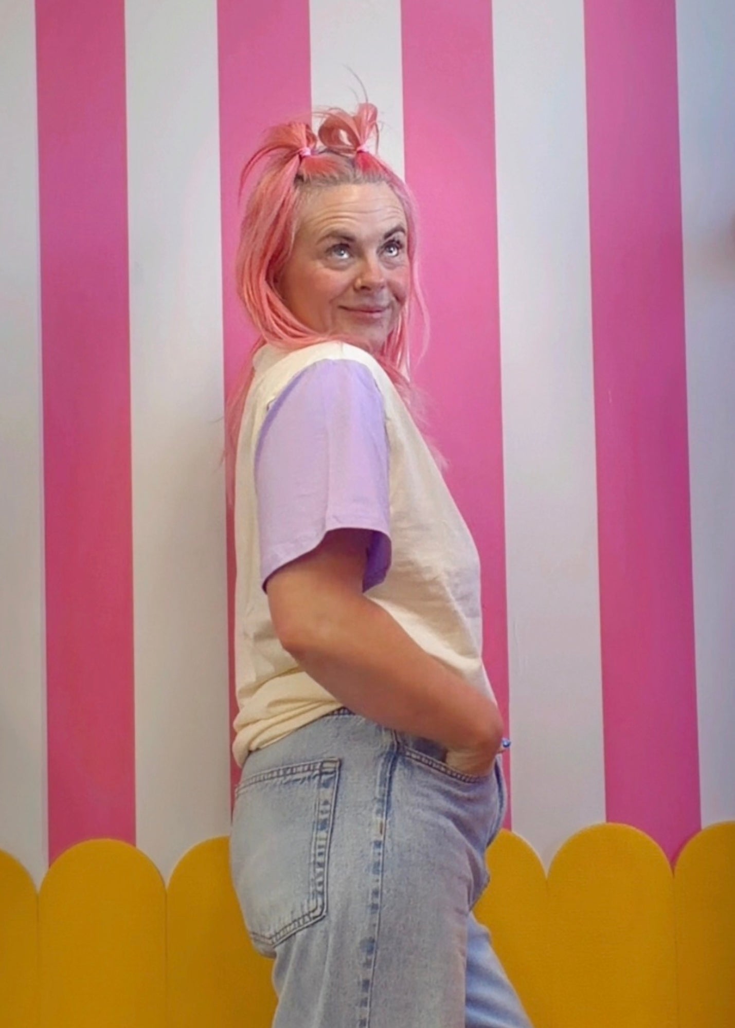 Pastel Dreams Oversize Tee
