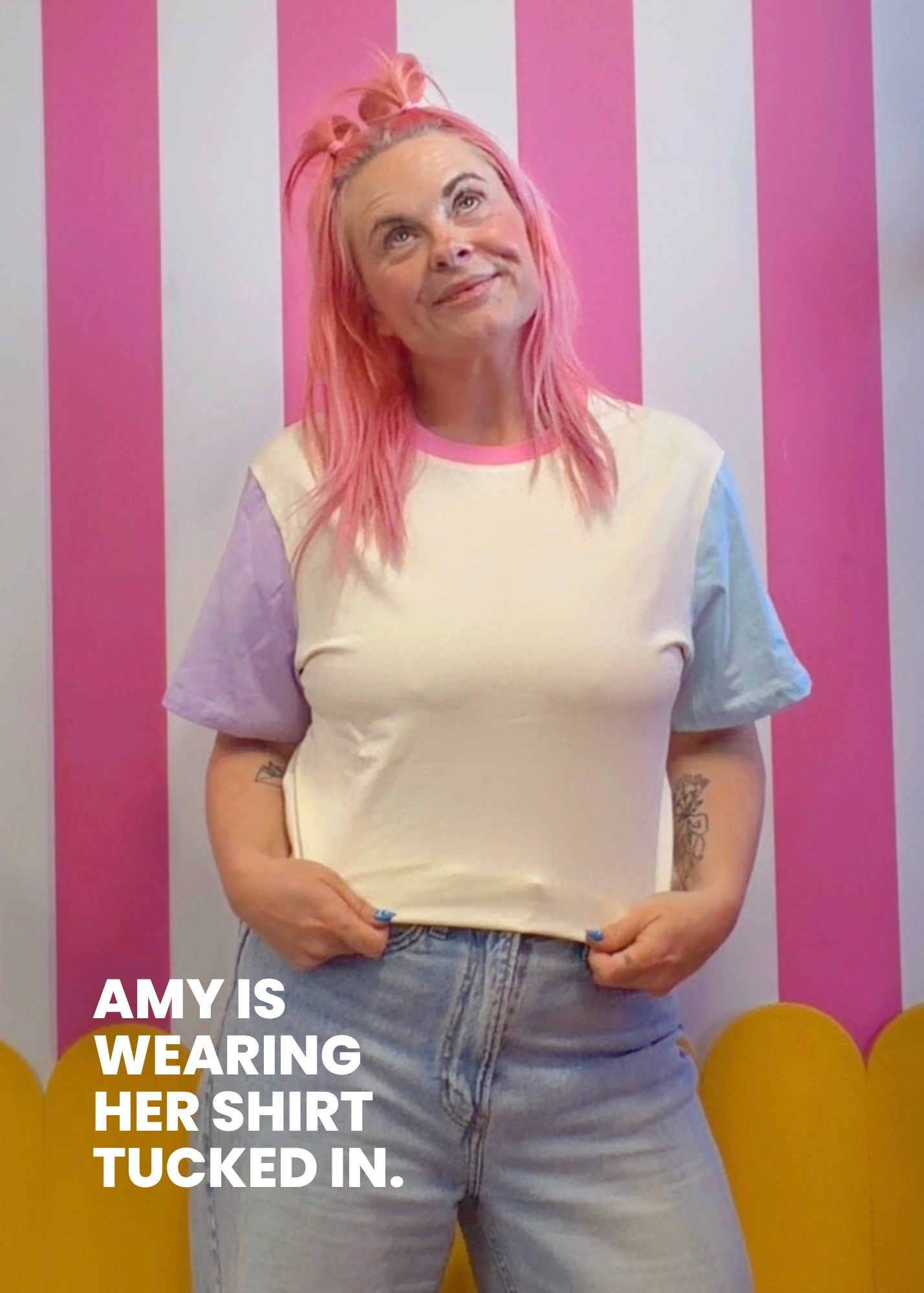 Pastel Dreams Oversize Tee