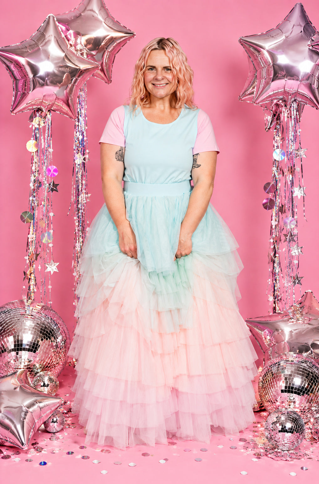 Pastel Rainbow Tulle Skirt - ONLINE OCT 15!