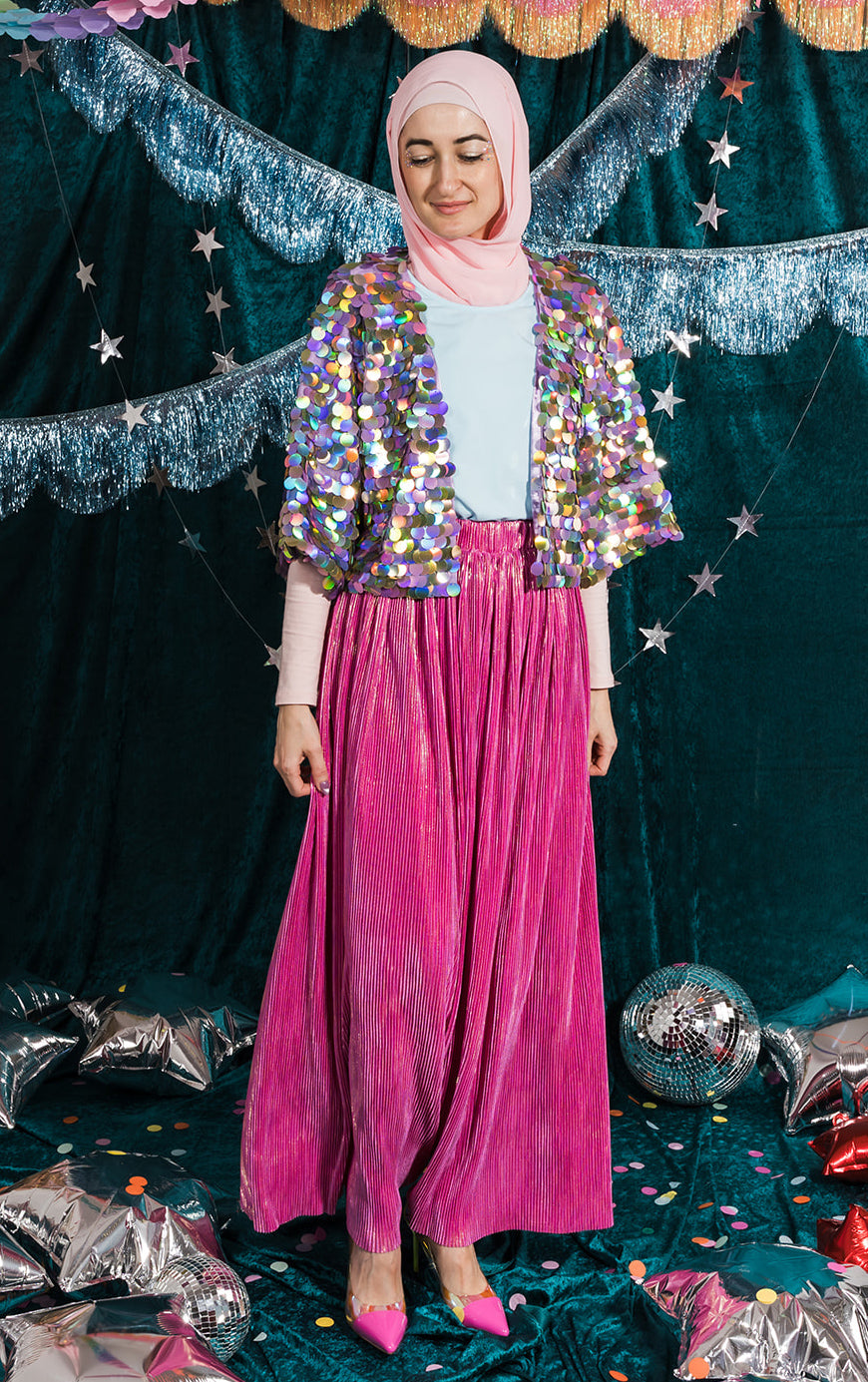 Metallic Sequin Jacket - ONLINE OCT 15!