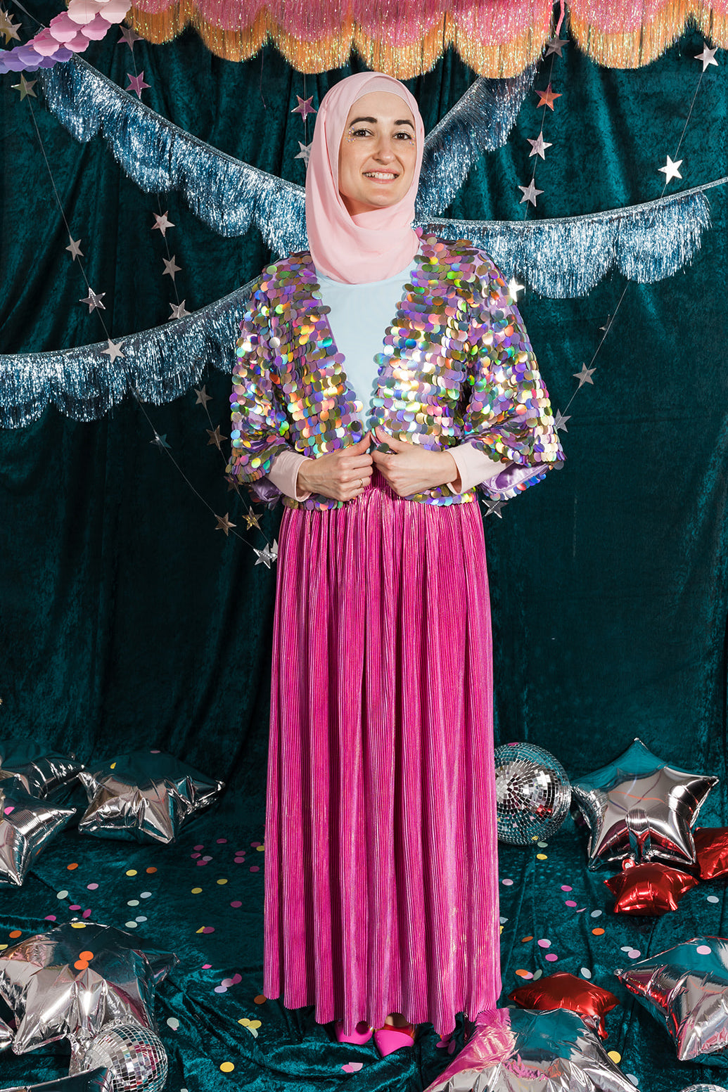 Metallic Sequin Jacket - ONLINE OCT 15!