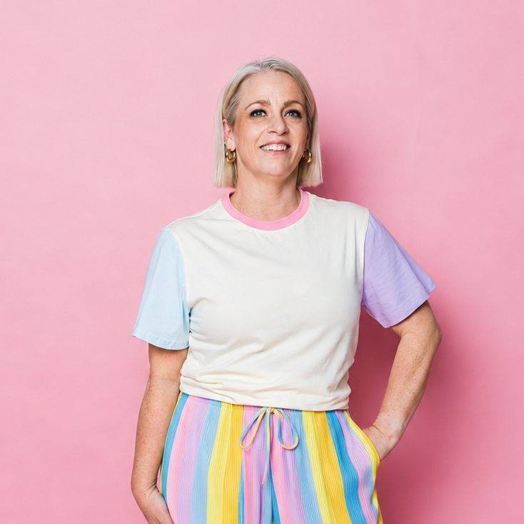 Pastel Dreams Oversize Tee