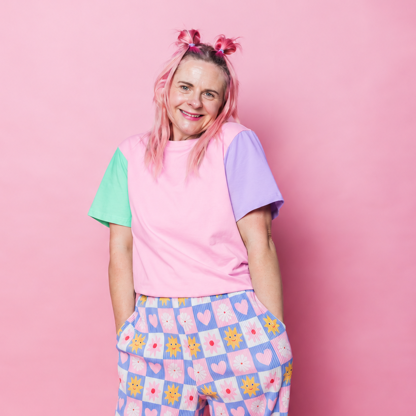 Playful Pink Regular Tee