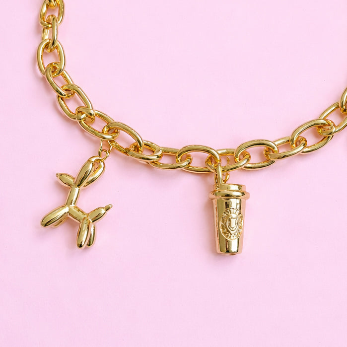 All The Things Gold Chunky Necklace