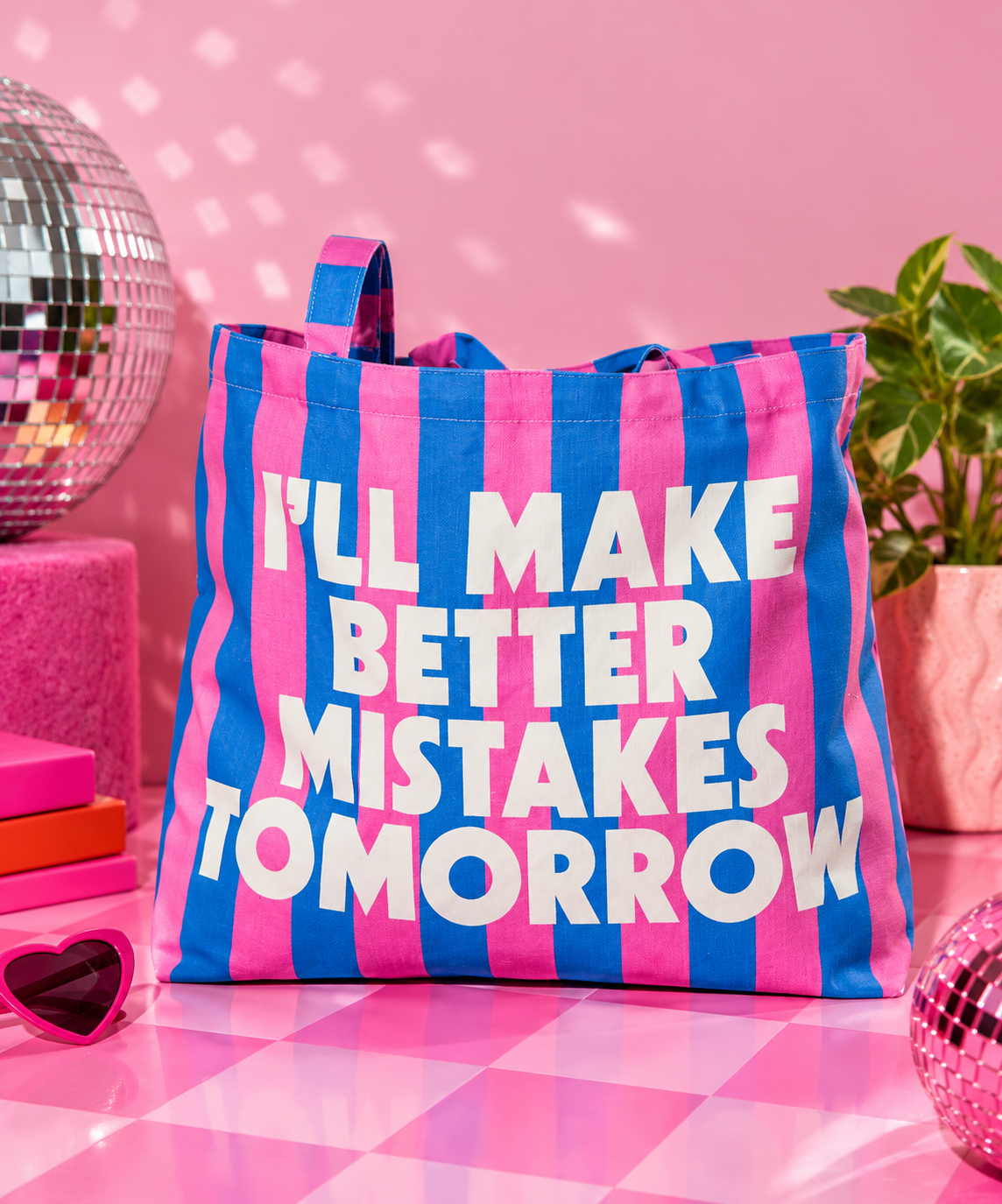 Better Mistakes Tomorrow Tote Bag - ONLINE OCT 15!