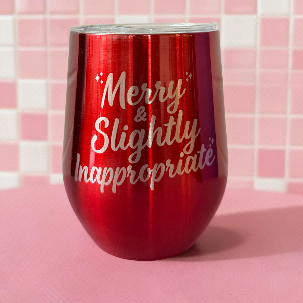 Merry & Slightly Inappropriate Coffee Mug