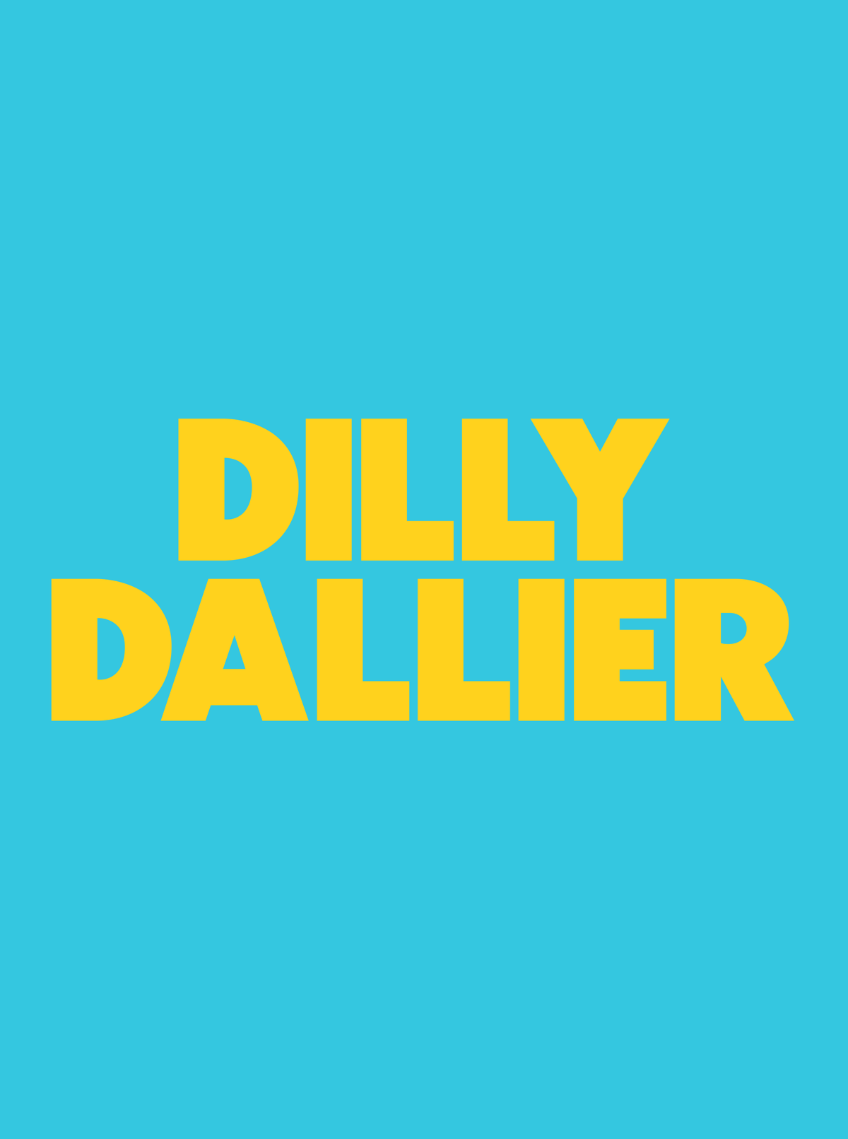 Dilly Dalliers - PRINT ADD ON