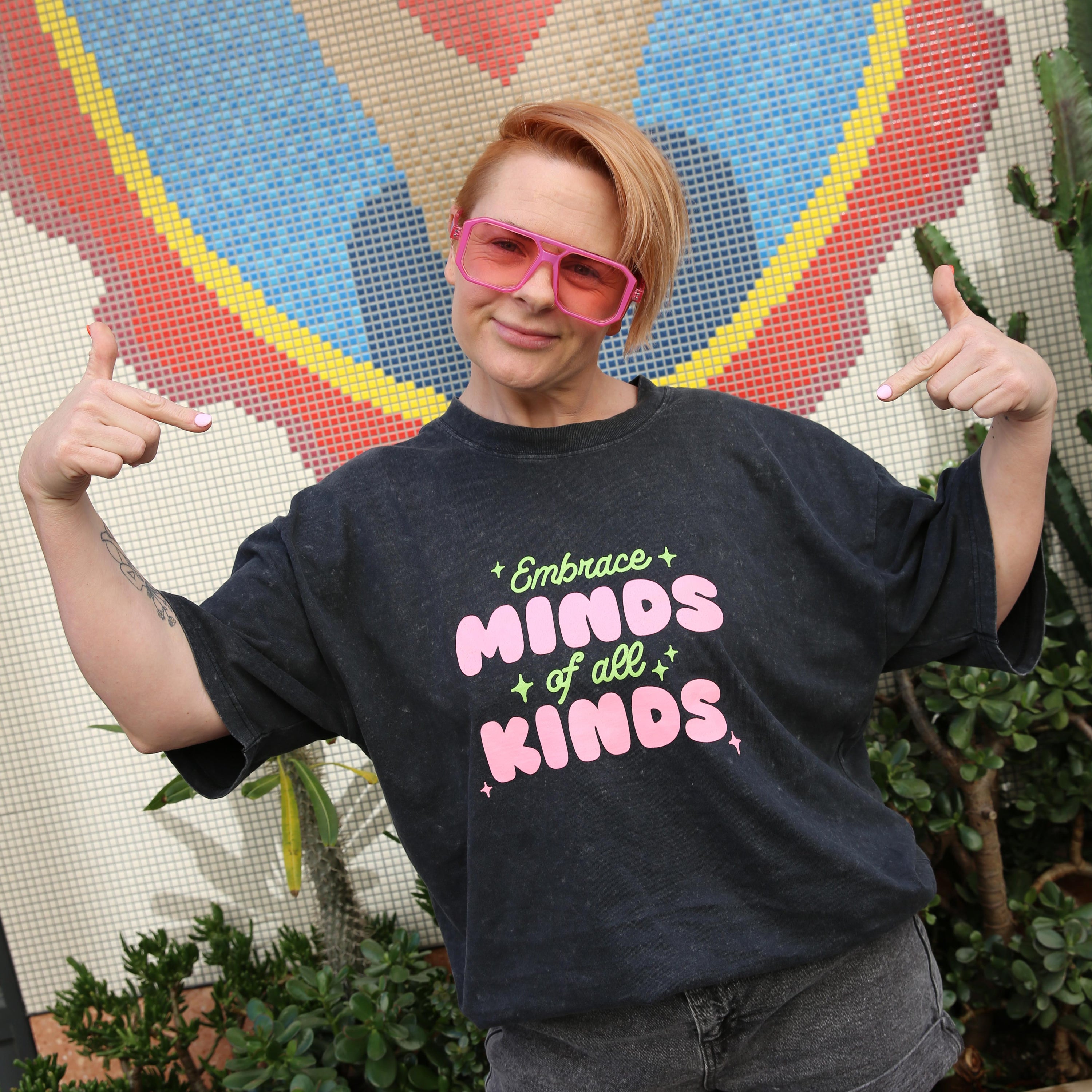 Embrace Minds of All Kinds Oversize Tee