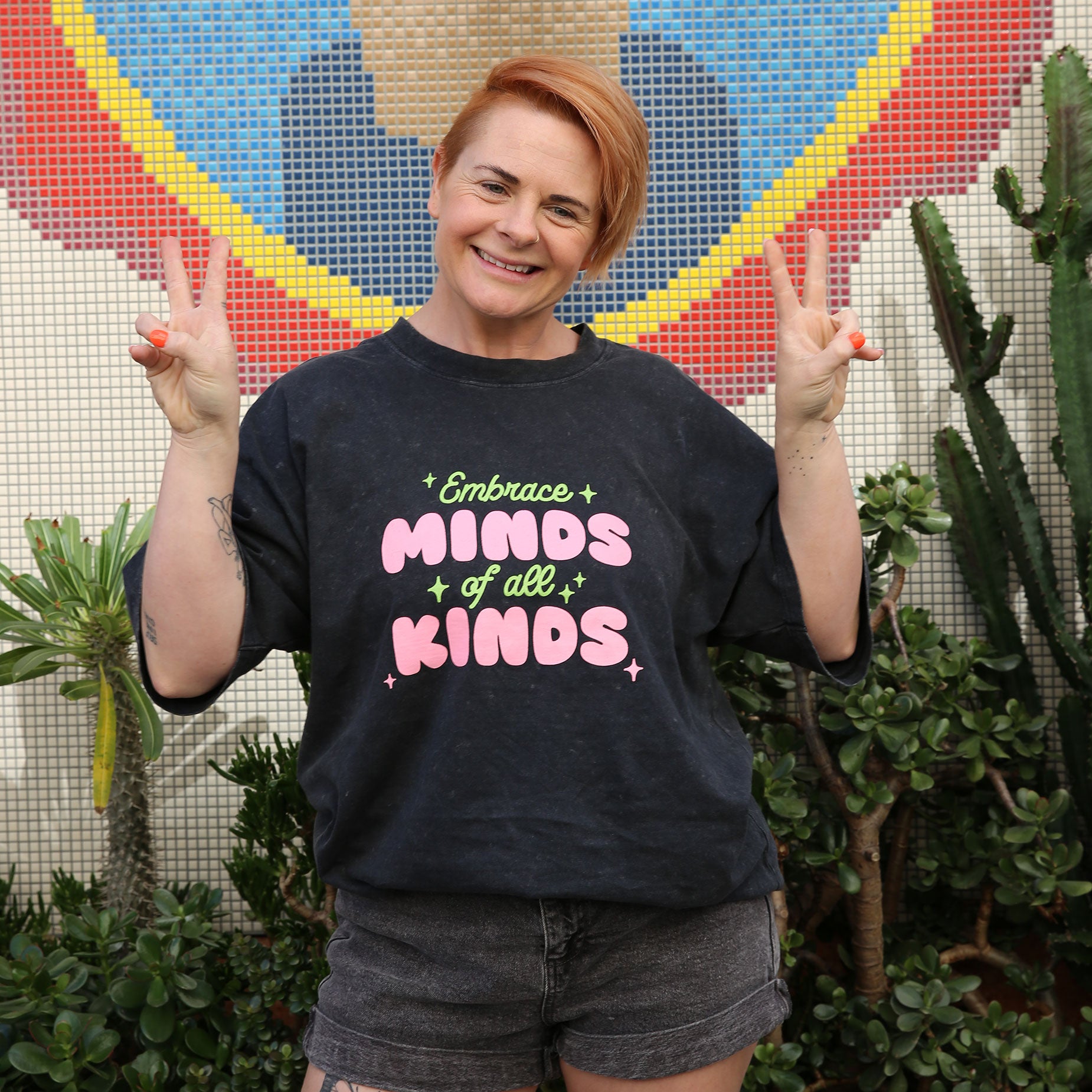 Embrace Minds of All Kinds Oversize Tee