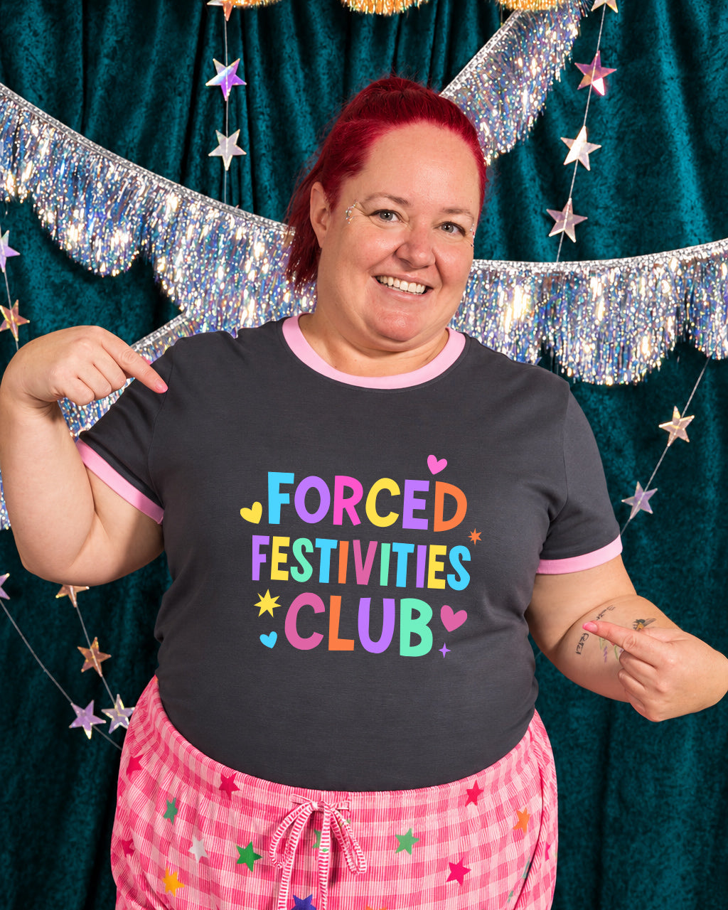 Forced Festivities Club - PRINT ADD ON