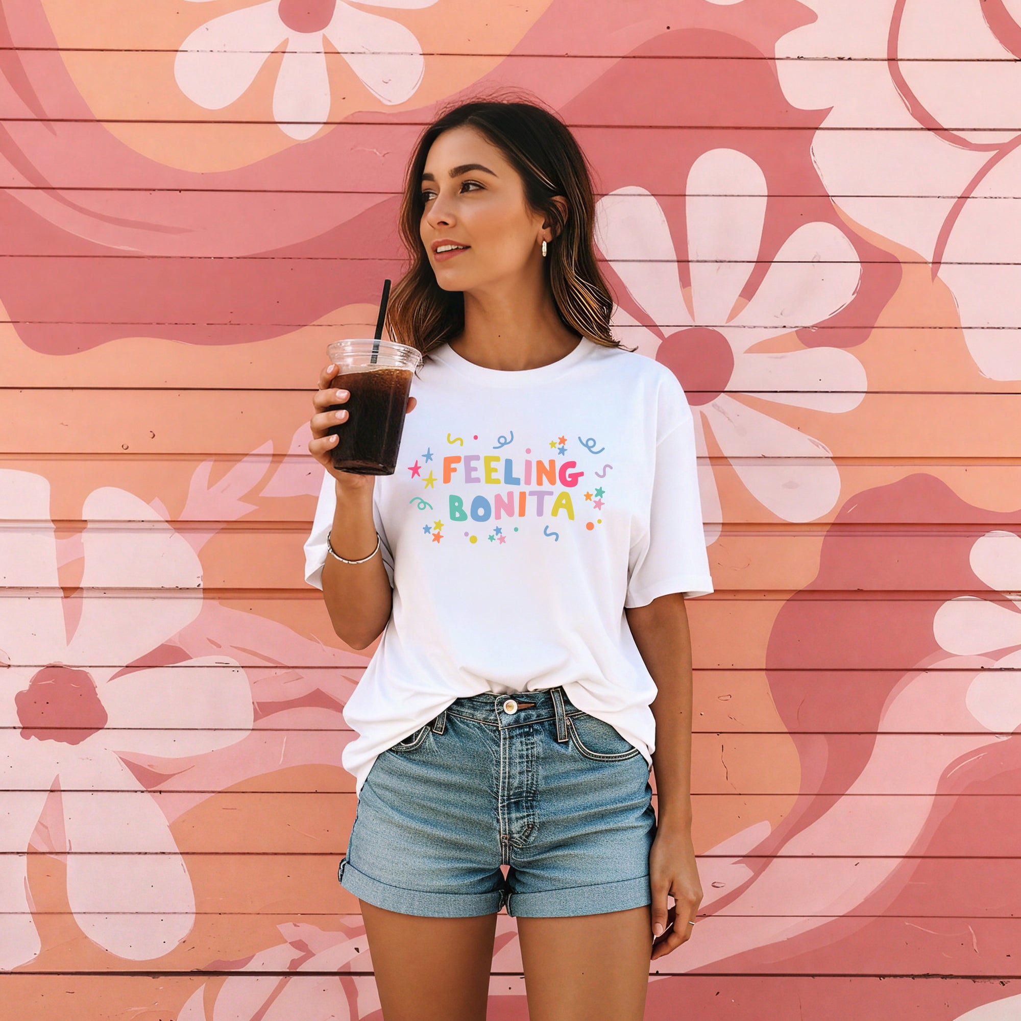 Feeling Bonita White Womens Tee