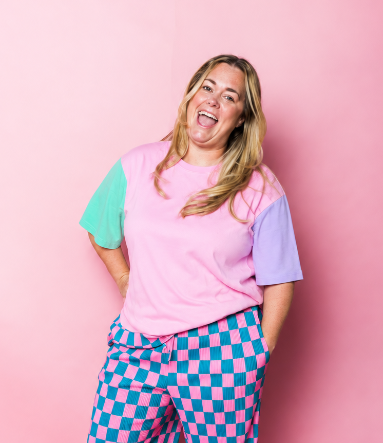 Playful Pink Regular Tee