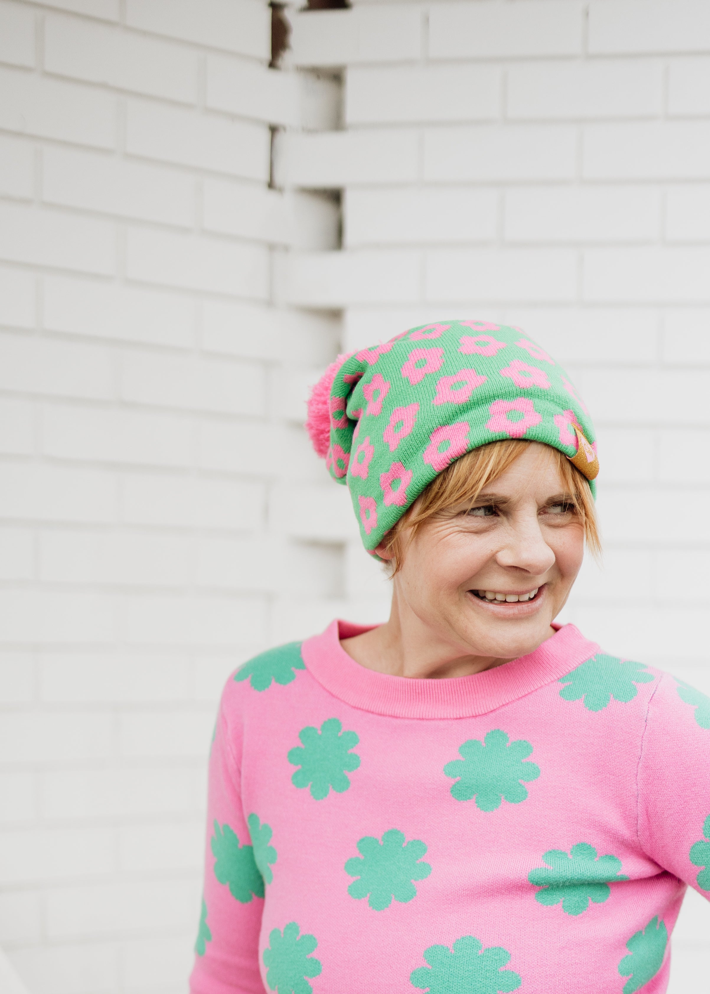 Flower Power Beanie - SMALL
