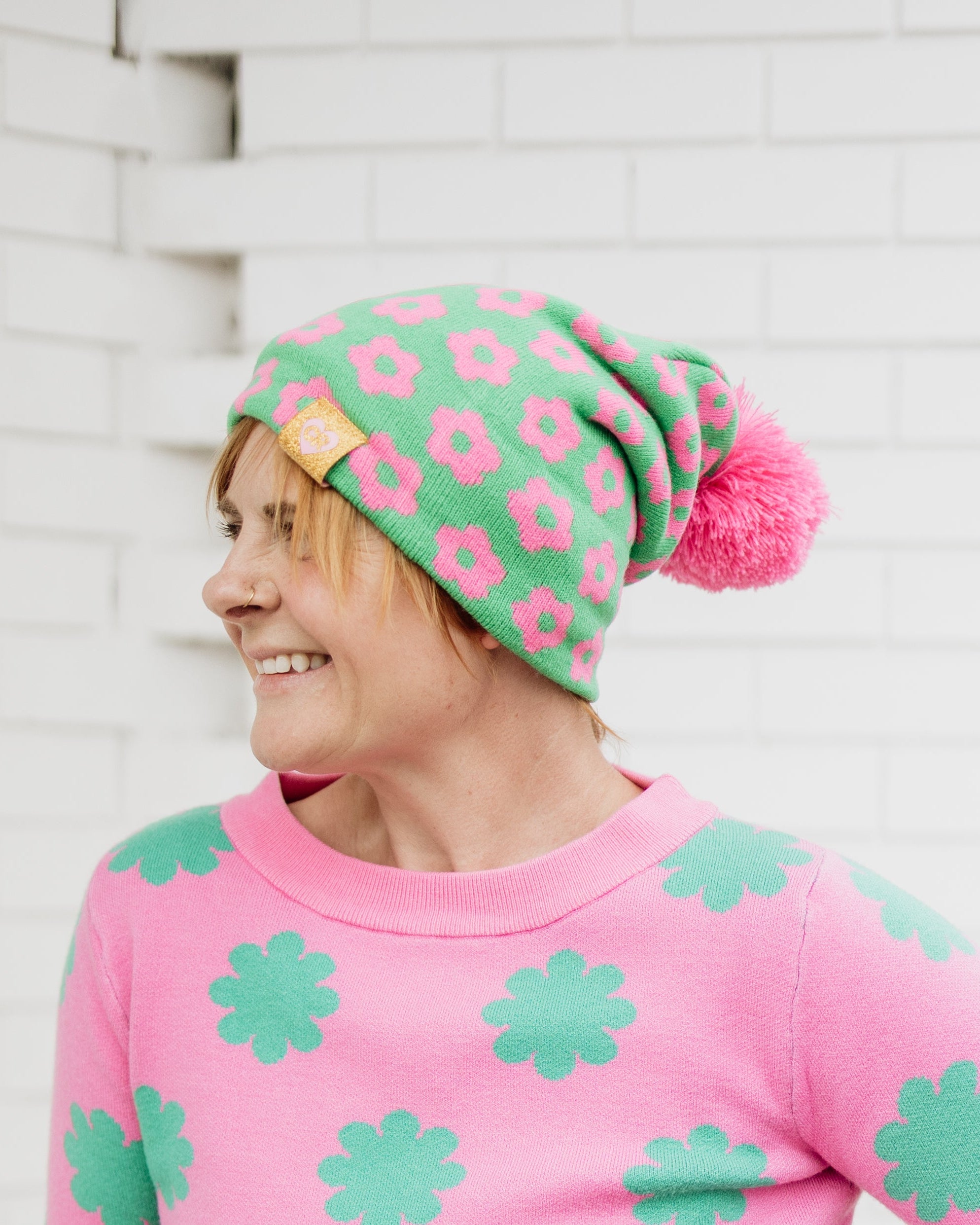 Flower Power Beanie - SMALL