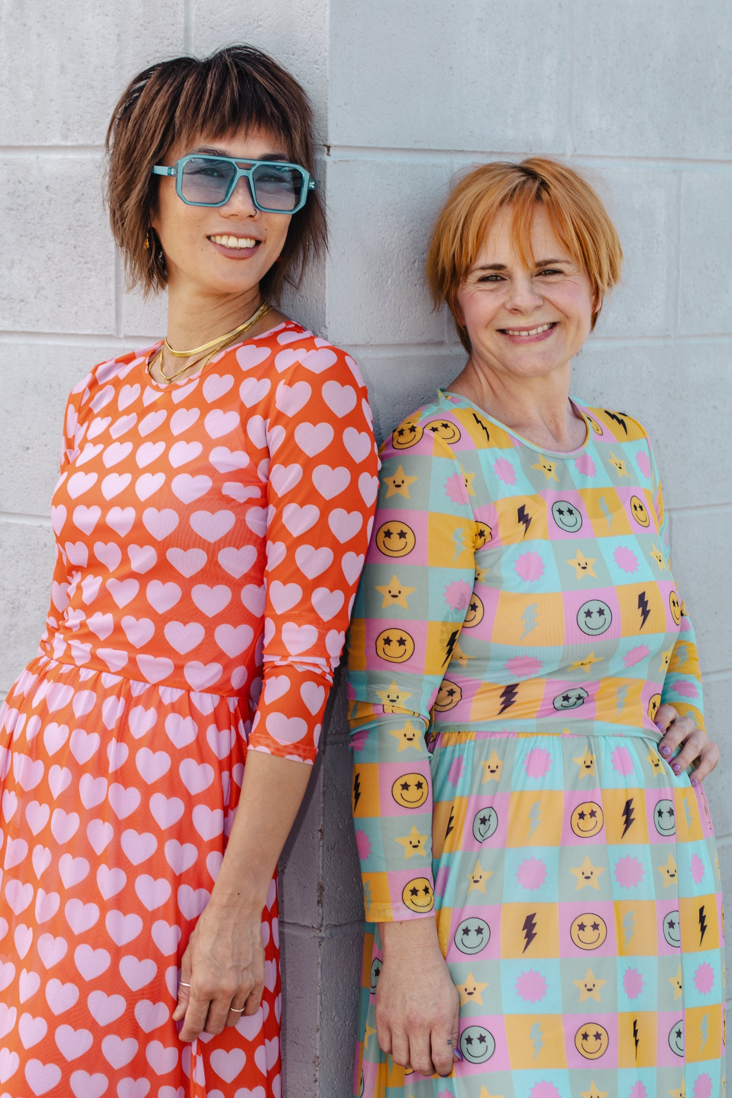 Love Heart Mesh Dress - OLINE THIS THURSDAY