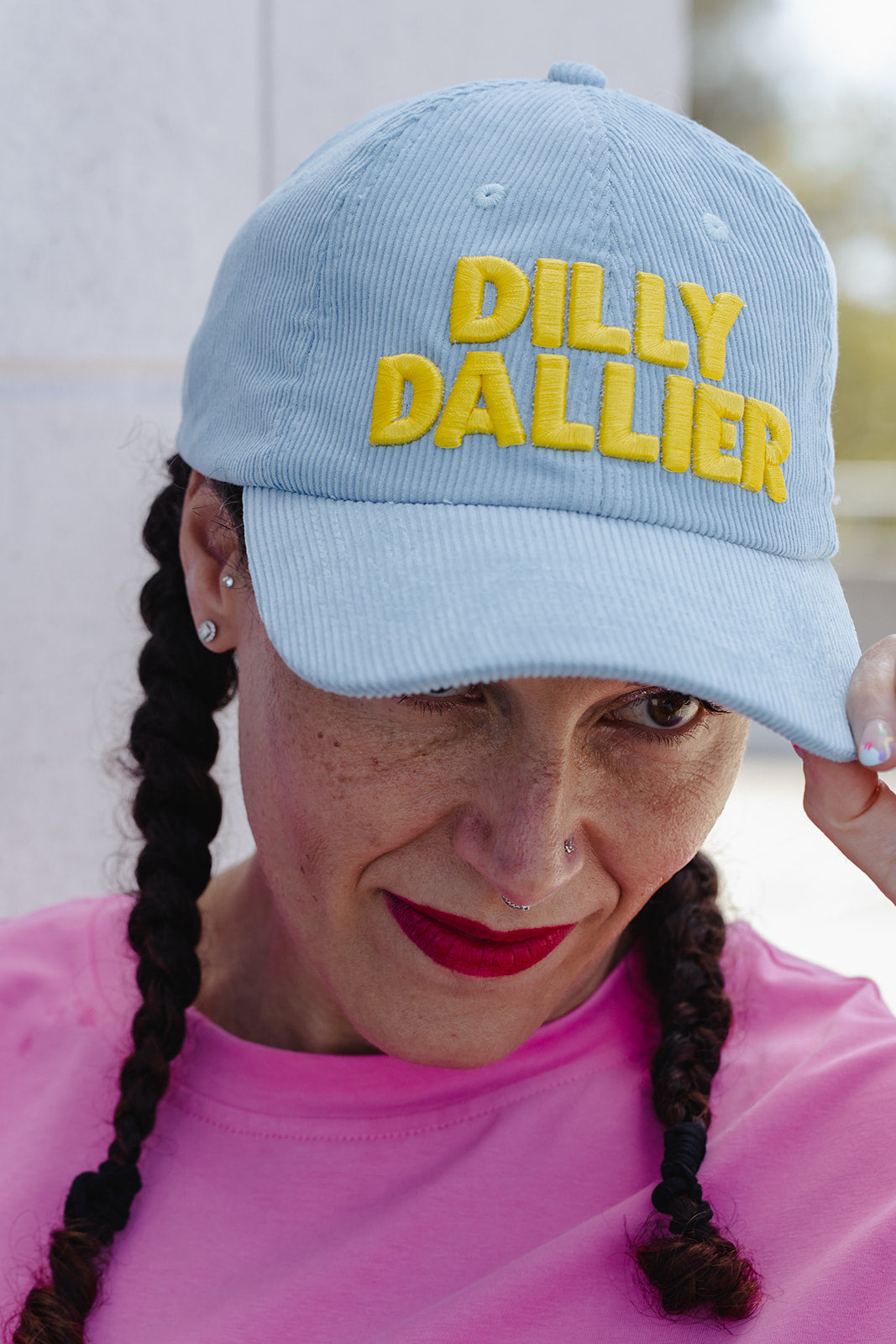 Dilly Dallier Blue Cap