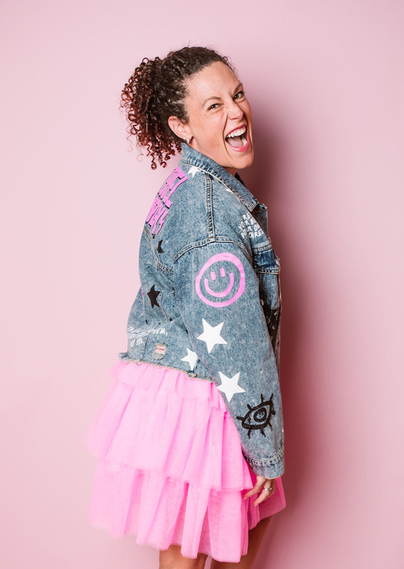 REBEL ENERGY Denim Jacket - ON SALE!