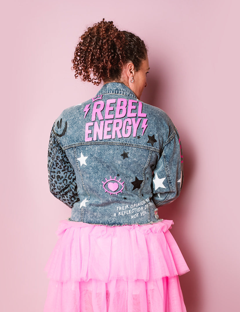 REBEL ENERGY Denim Jacket - ON SALE!