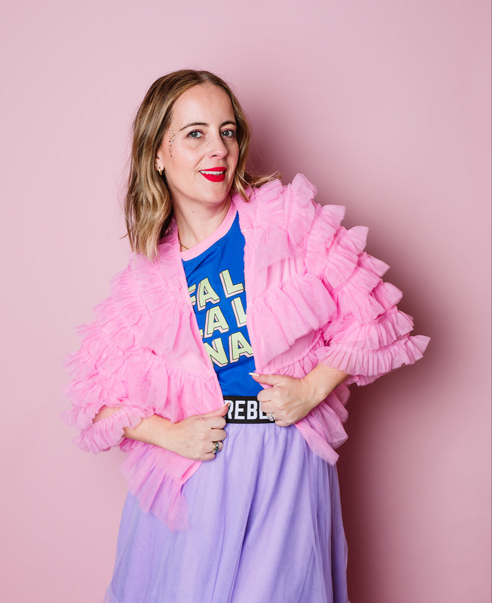 Pink Tulle Bolero