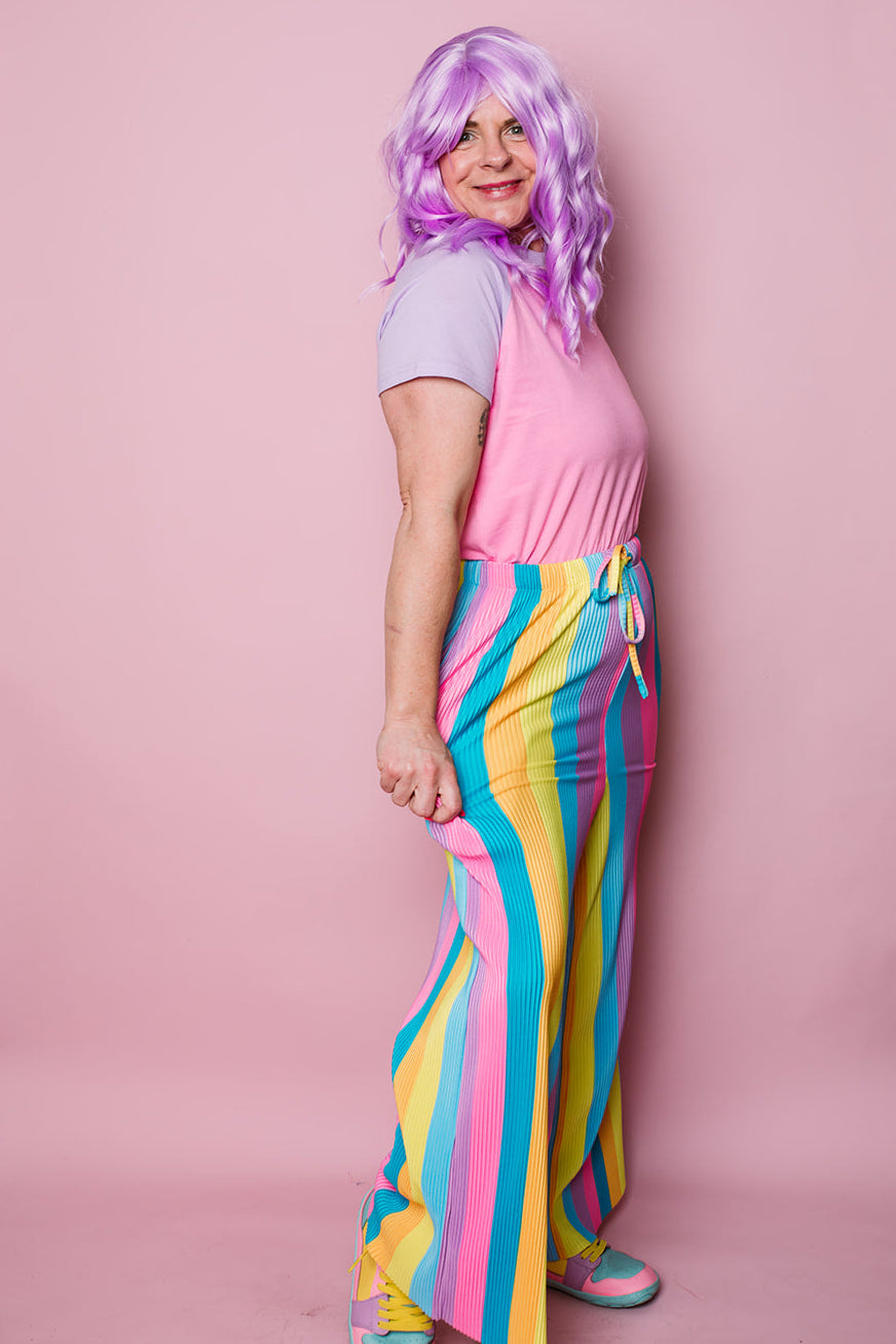 Rainbow Stretch Pants