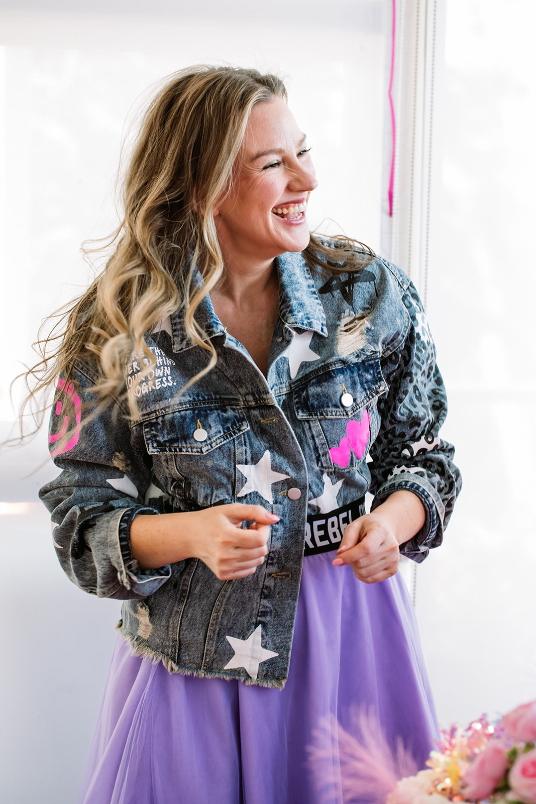 REBEL ENERGY Denim Jacket - ON SALE!