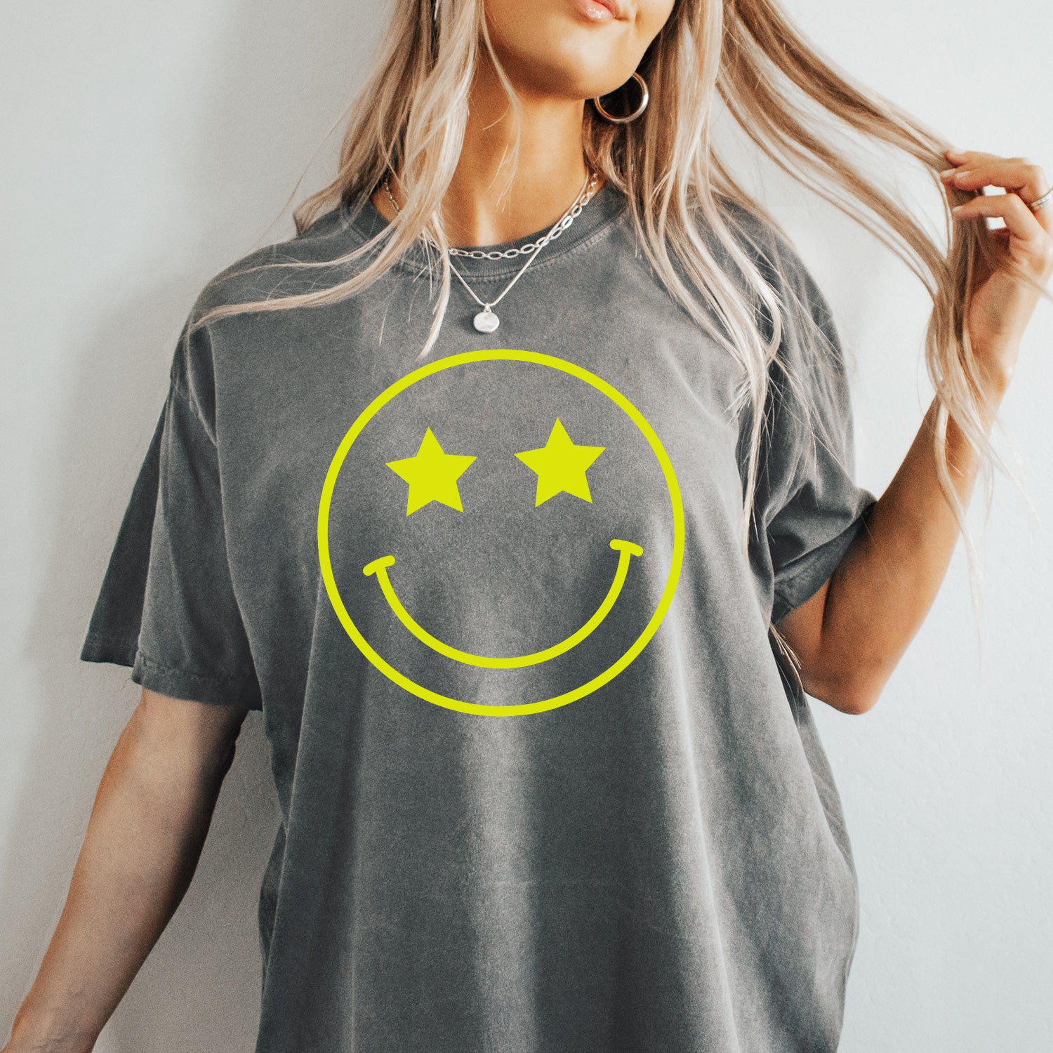 Chaotic Grey Oversize Tee