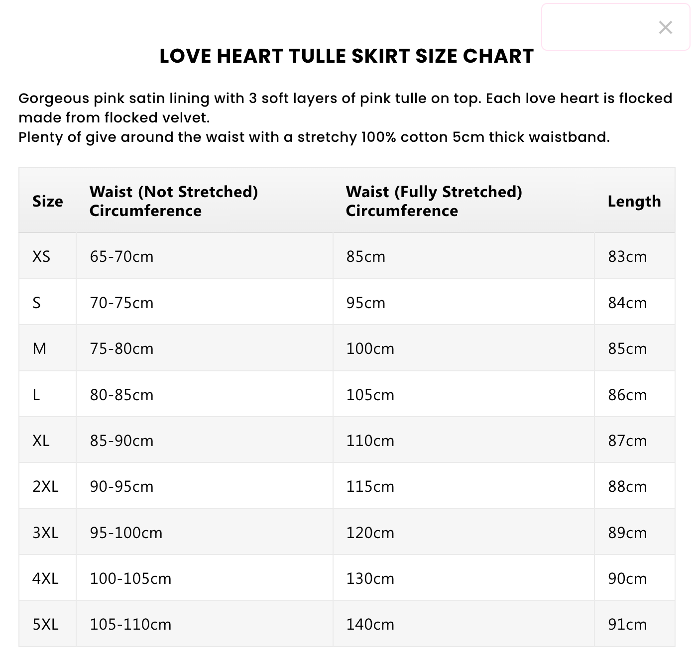 Love Heart Tulle Skirt – Confetti Rebels