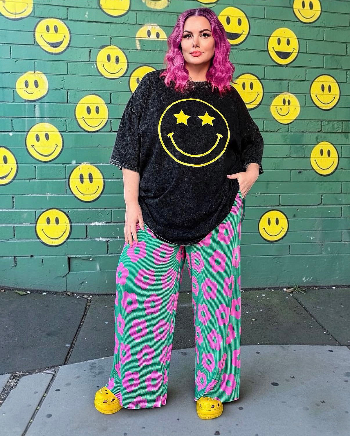 Flower Power Stretch Pants
