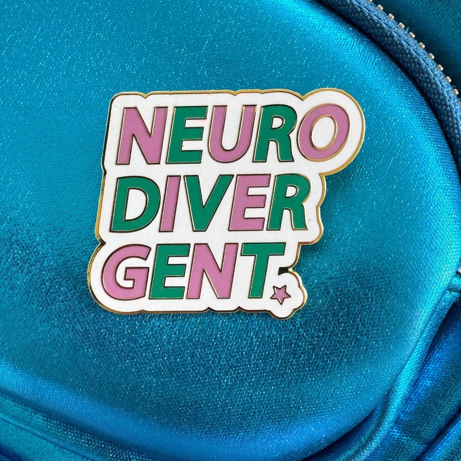 Neurodivergent Enamel Pin