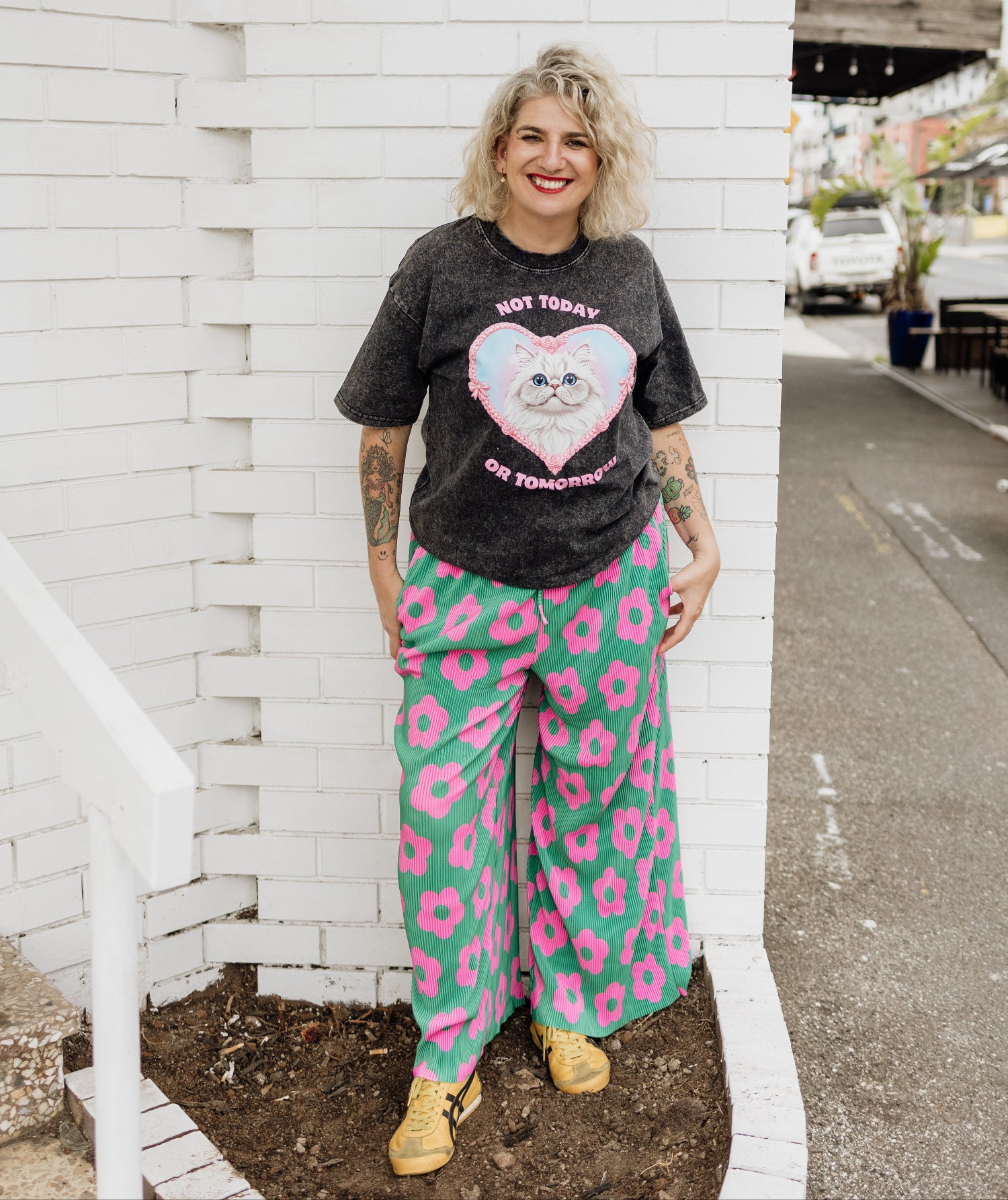 Flower Power Stretch Pants