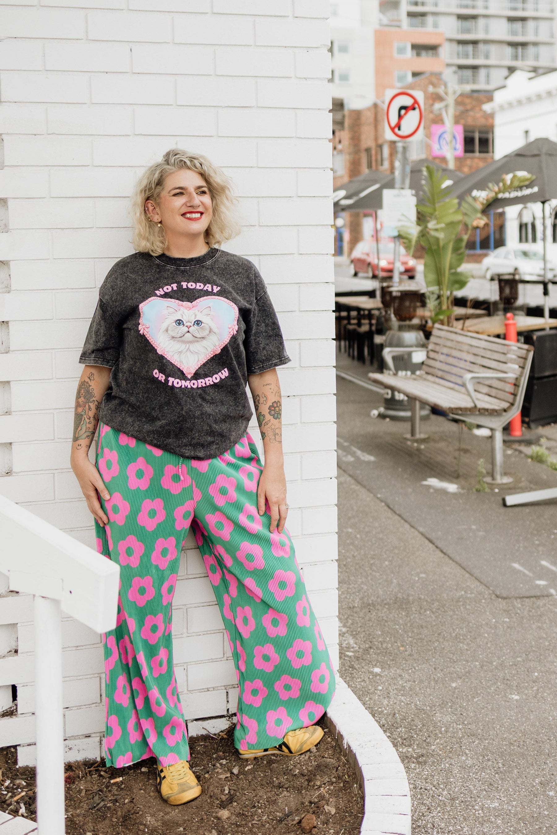 Flower Power Stretch Pants