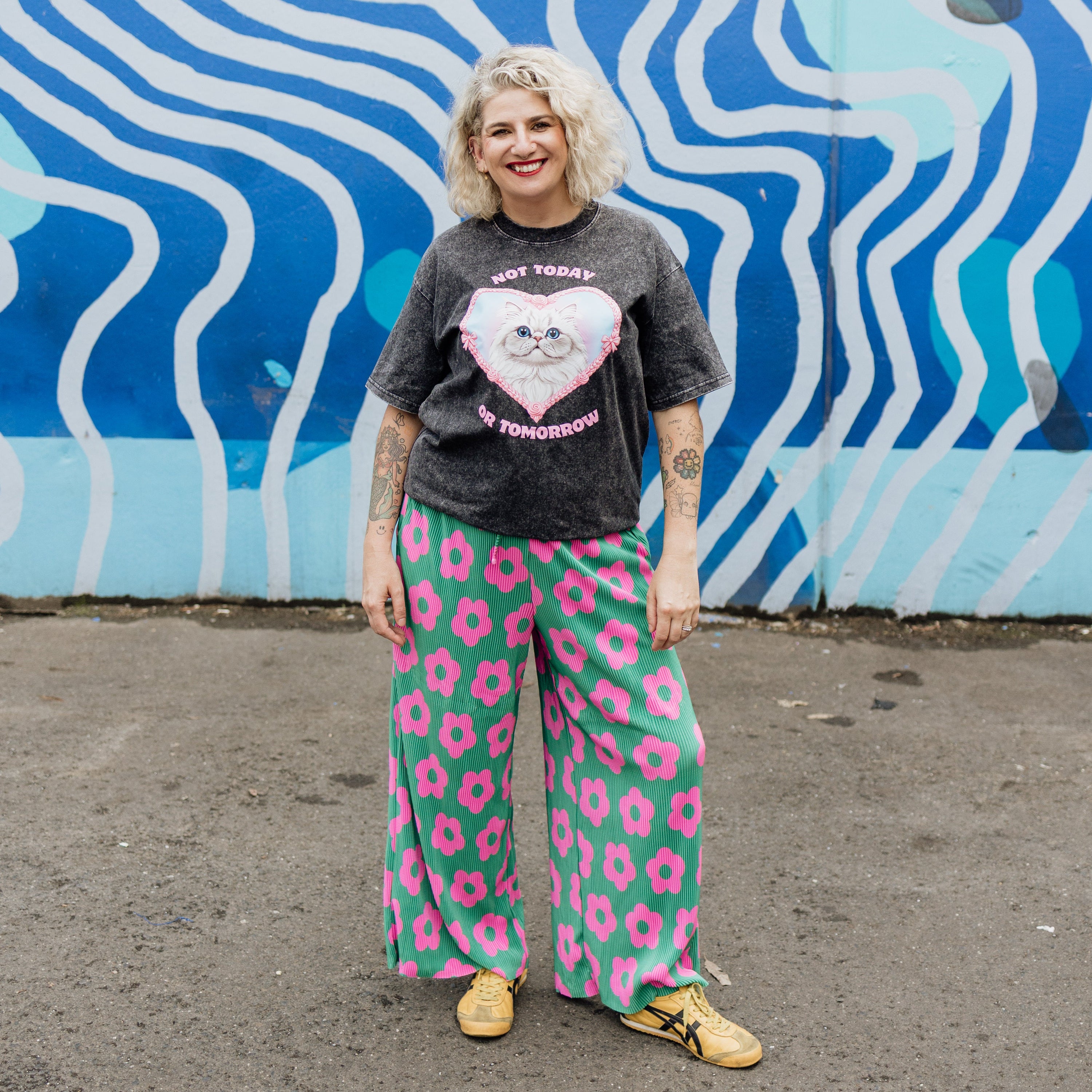 Flower Power Stretch Pants