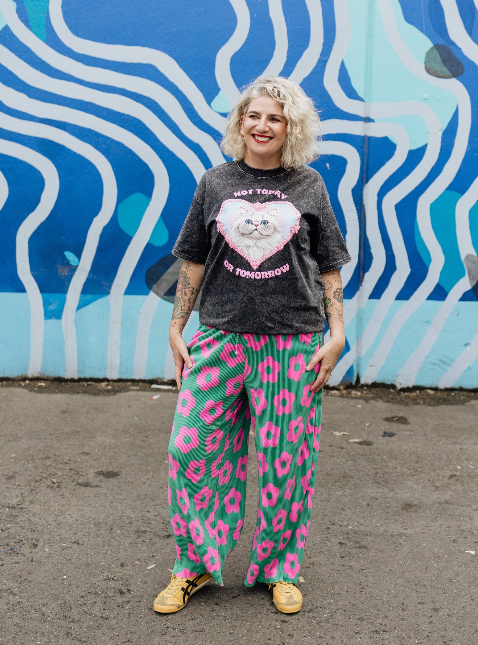 Flower Power Stretch Pants