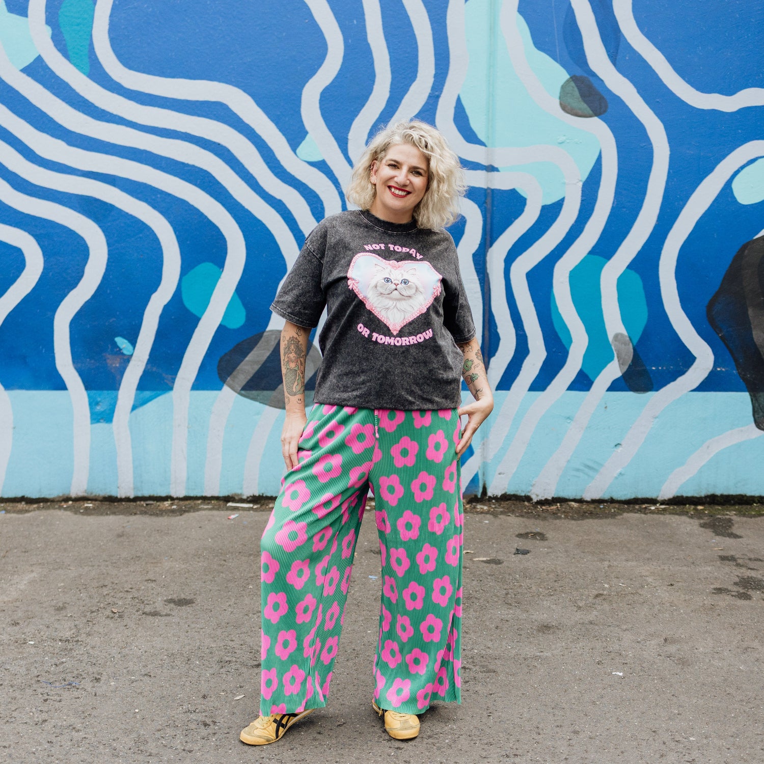 Flower Power Stretch Pants