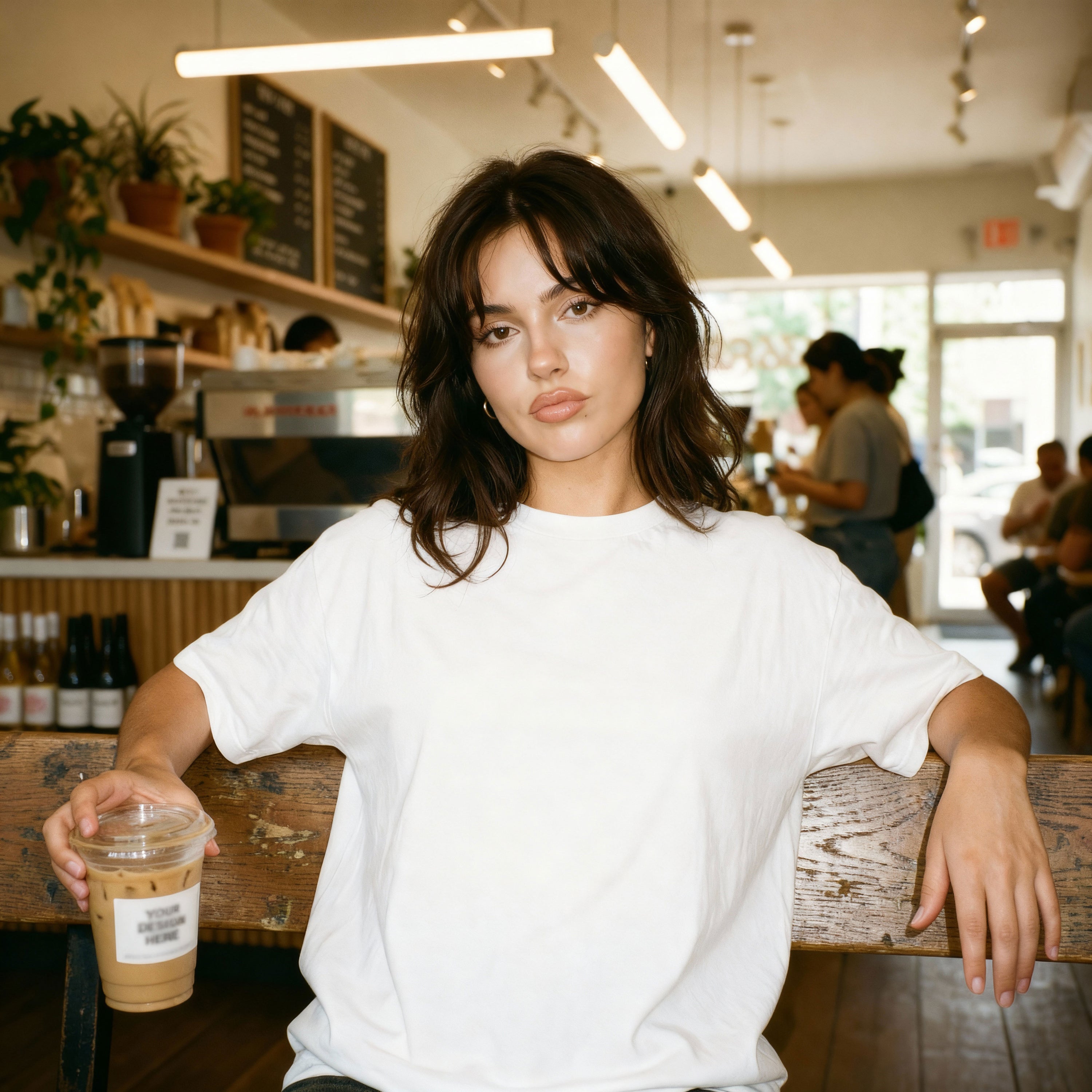 Plain White Womens Tee